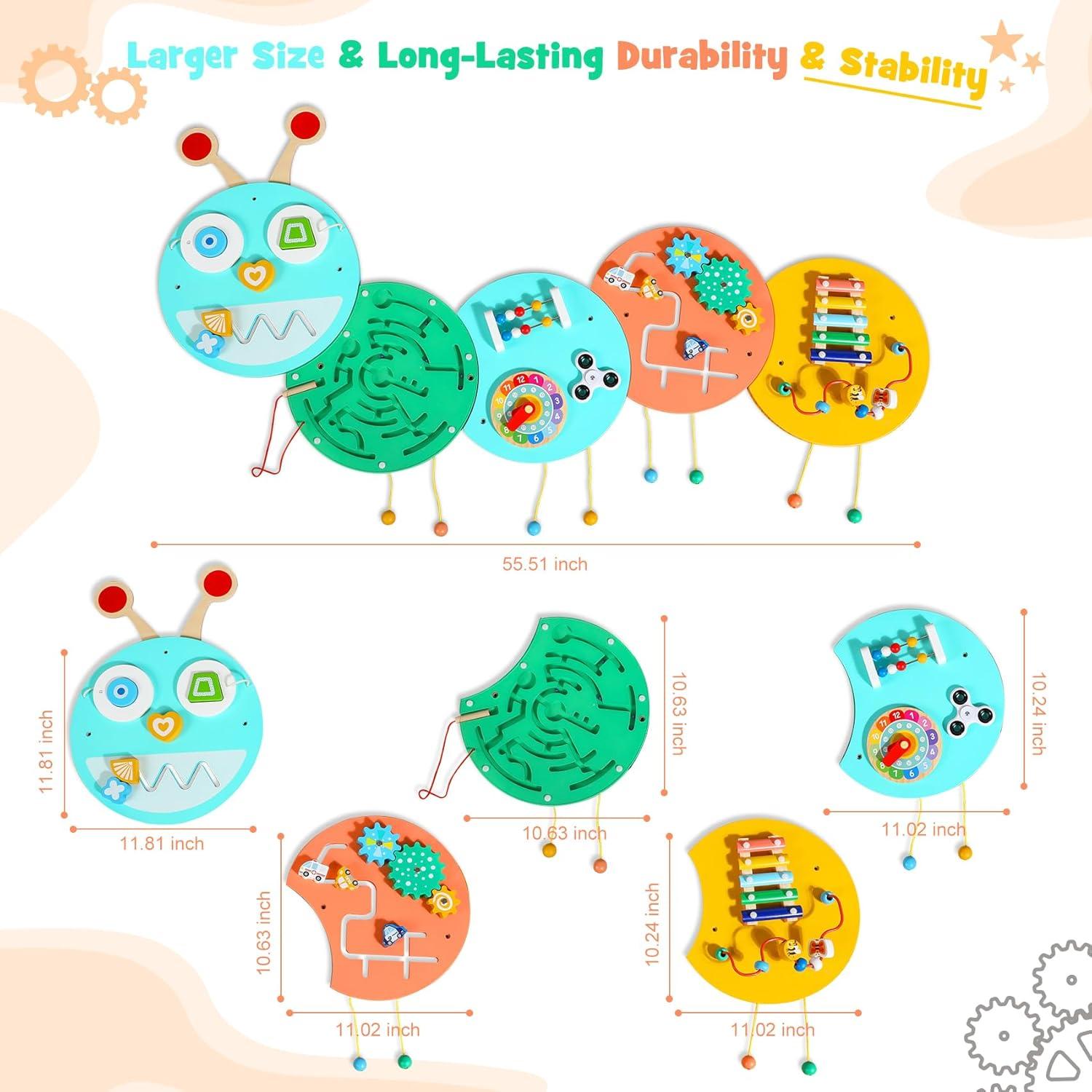 Panel de Actividad en la Pared Wednik - Juguete Sensorial Grande