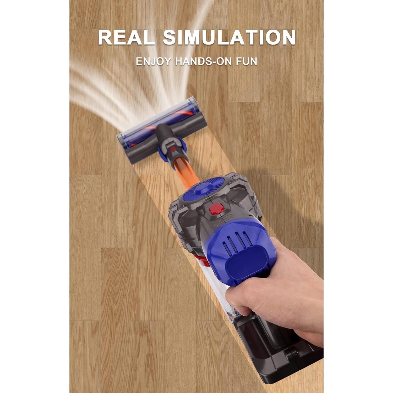 Aspiradora de Juguete MEIJIABA Azul 0.97 kg para Niños