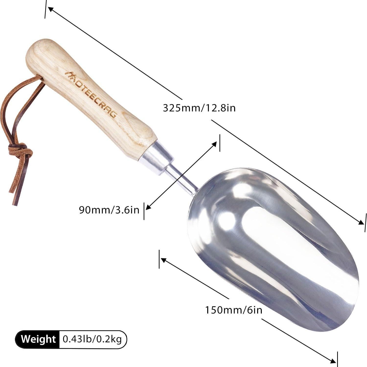 Cuchara de Suelo Ergonómica MOTEECRAG 1 Taza Acero Inoxidable