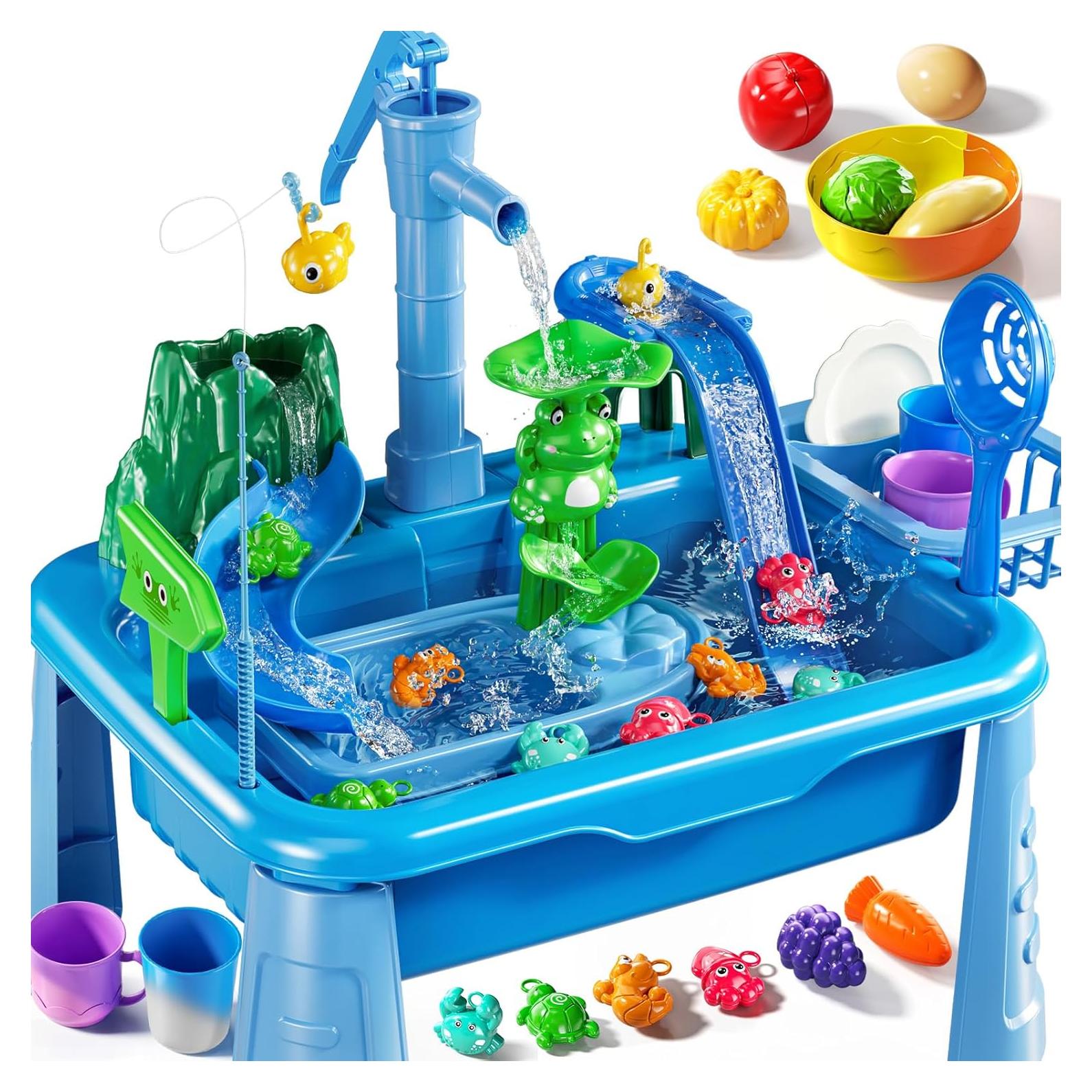 Mesa de Agua KIZONLY para Niños 1-8 Años con Bomba
