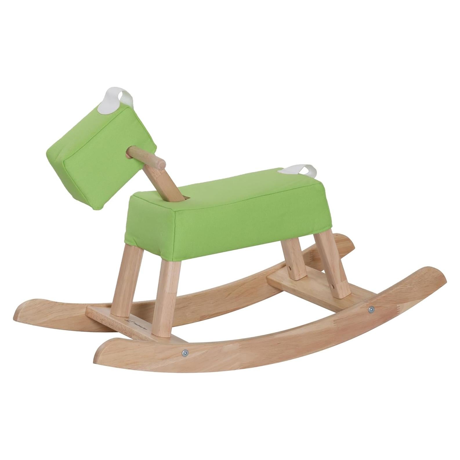 Caballo Mecedor de Madera PhuDongToys Verde para Niños 1-3 Años