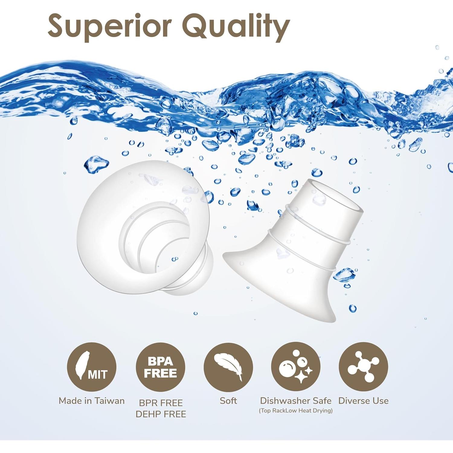 Inserts de Flange Maymom 13 mm para Bomba Eléctrica