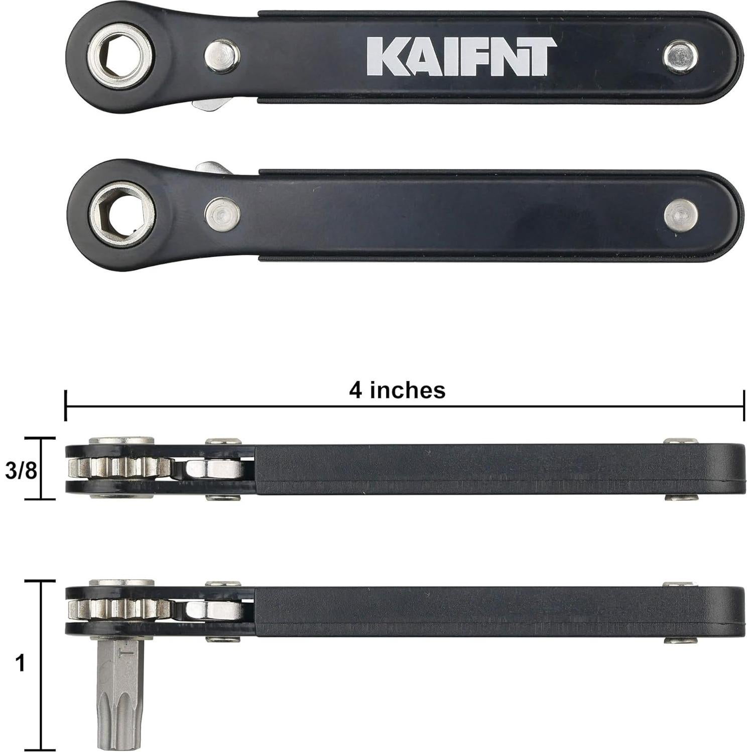 Juego de Puntas de Seguridad KAIFNT K401 34 Piezas 1/4"