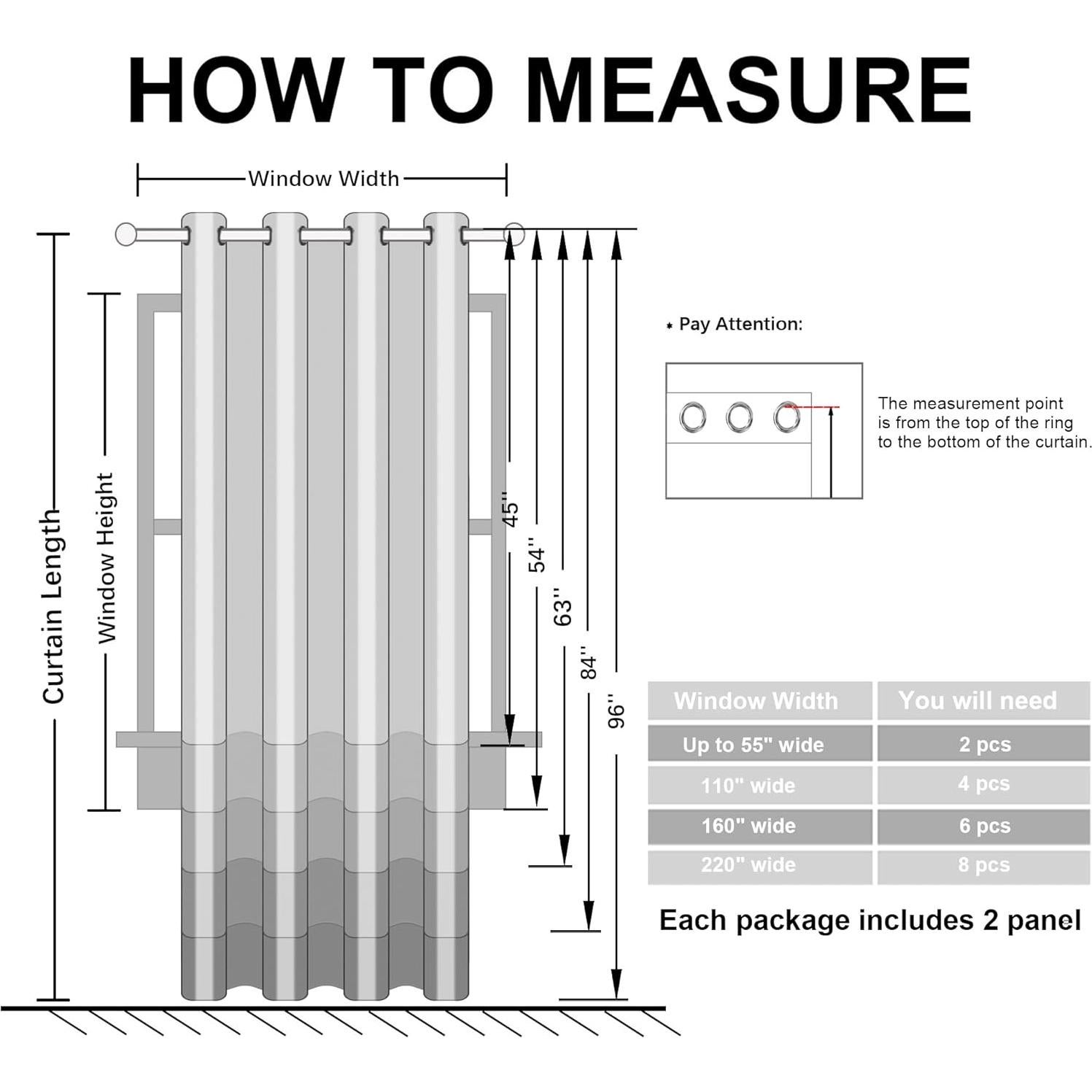 Cortinas Blackout Hiasan 2 Paneles 96.5x213.4 cm Beige