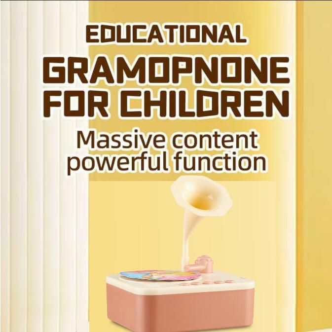 Fonógrafo Infantil Culimery con 96 Tarjetas Musicales