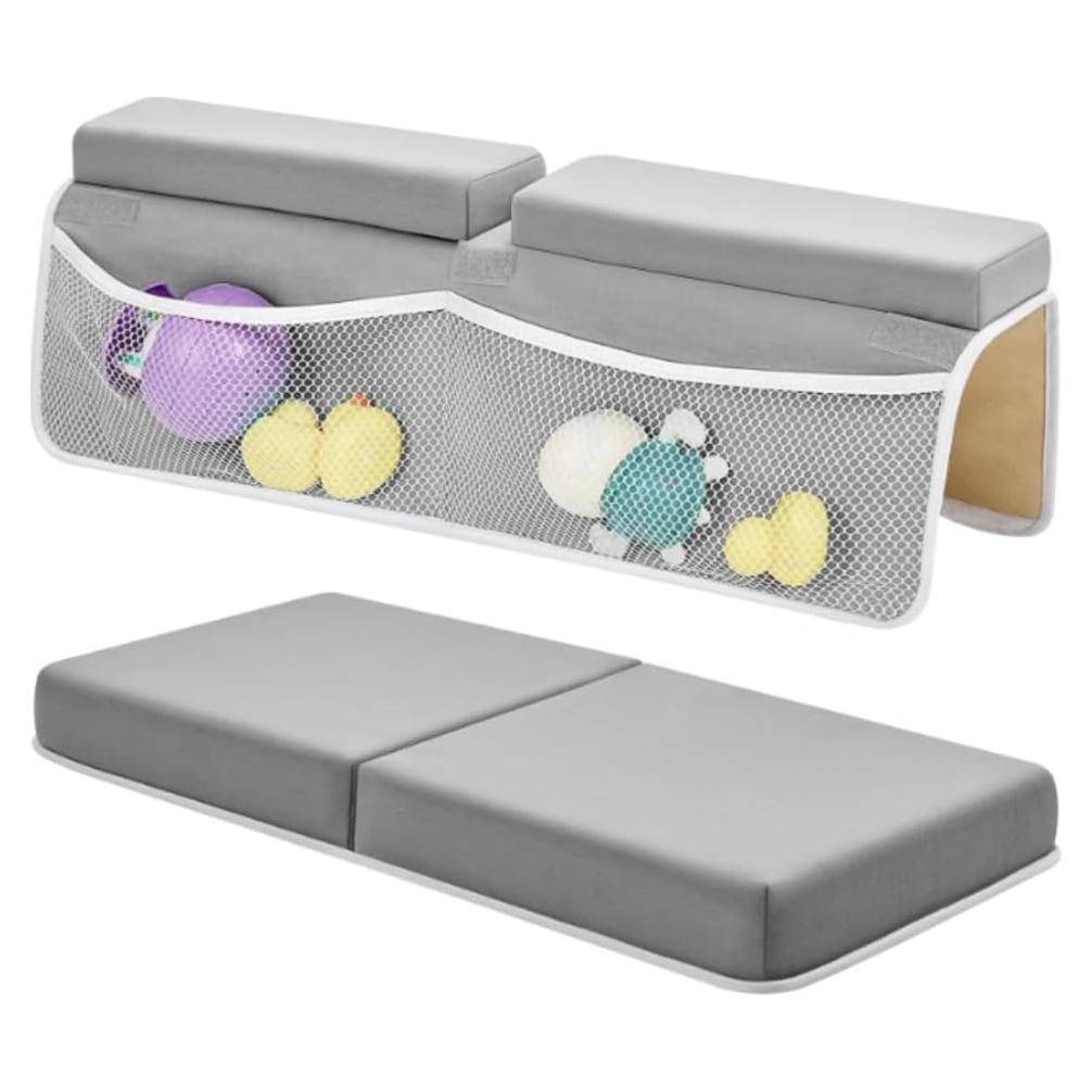 Almohadilla de Baño para Bebé Rylor - Soporte Antideslizante Gris
