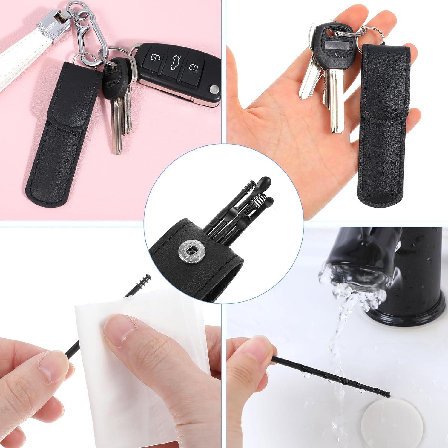 Kit de Limpieza de Oídos 6 Piezas Acero Inoxidable CIATBYYJ