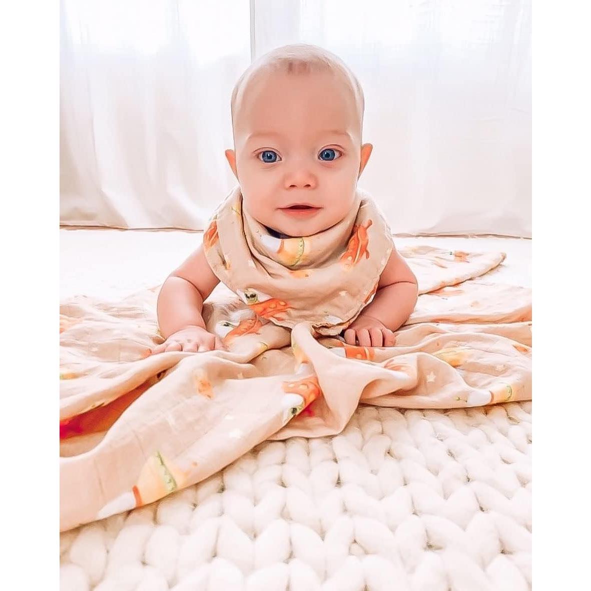 Manta de Envoltura Muselina immispace 120x120 cm Algodón Orgánico