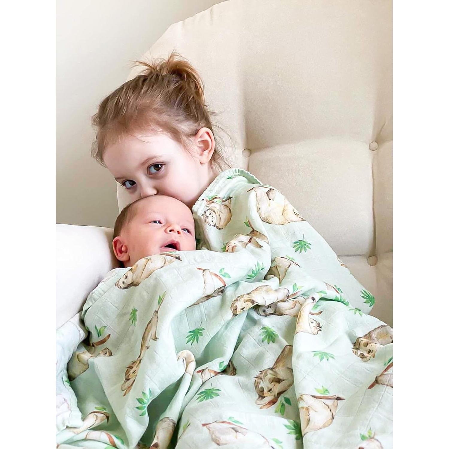 Manta de Envoltura Muselina immispace 120x120 cm Algodón Orgánico