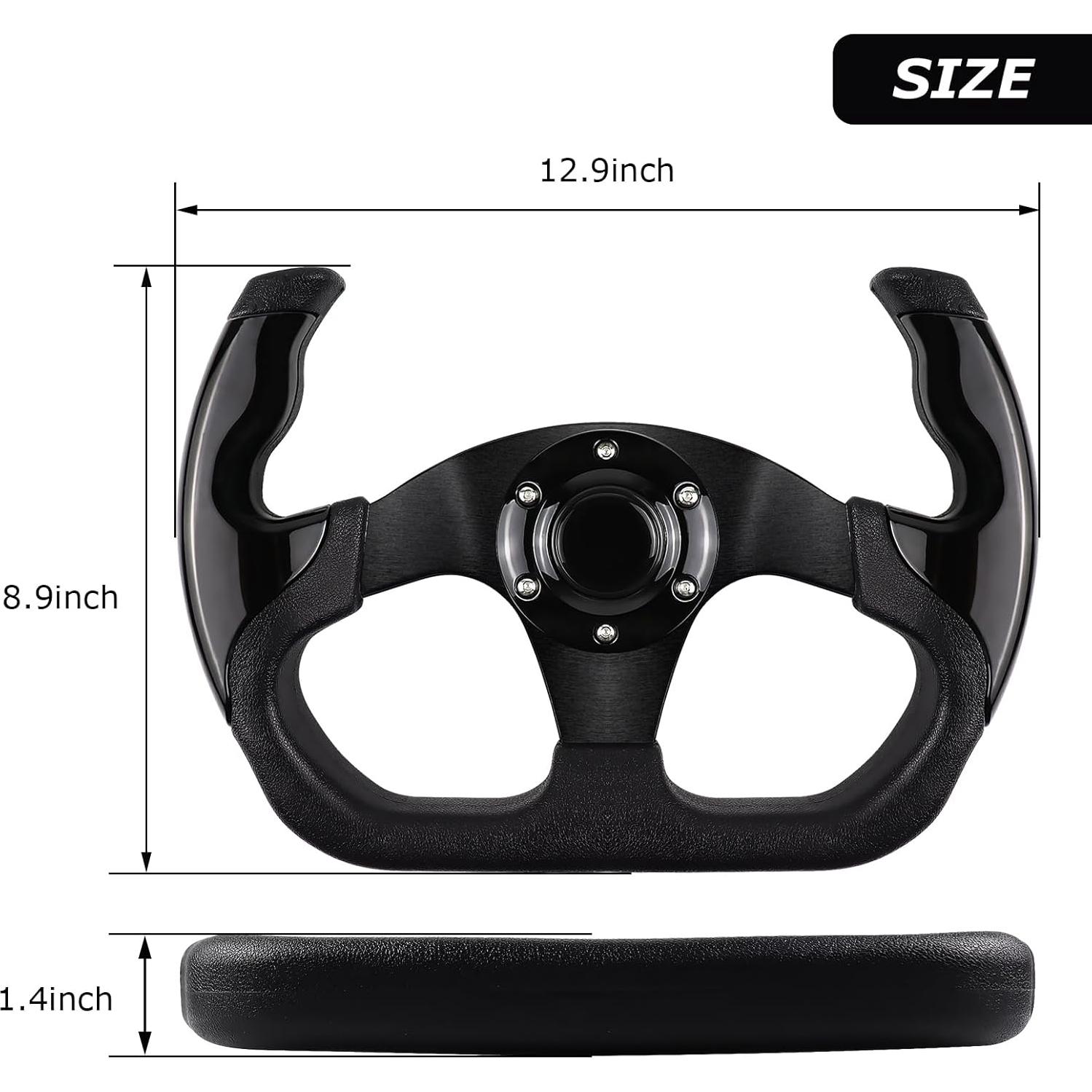 Volante de Carreras QYMOPAY RACING-005BK 38.1cm Universal