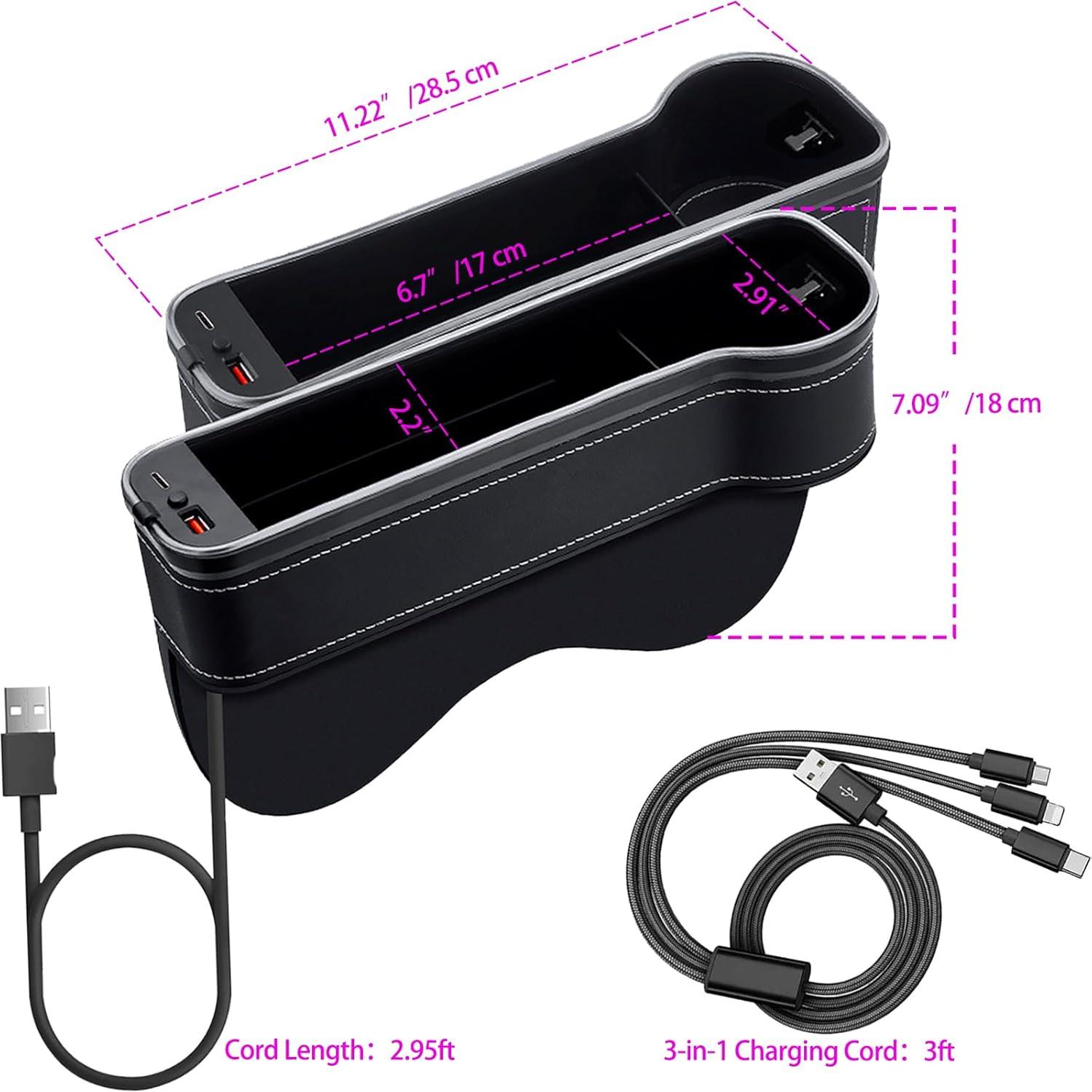 Relleno Espacio Asientos Coche Aorsnlar YJXR-123 con Luz LED