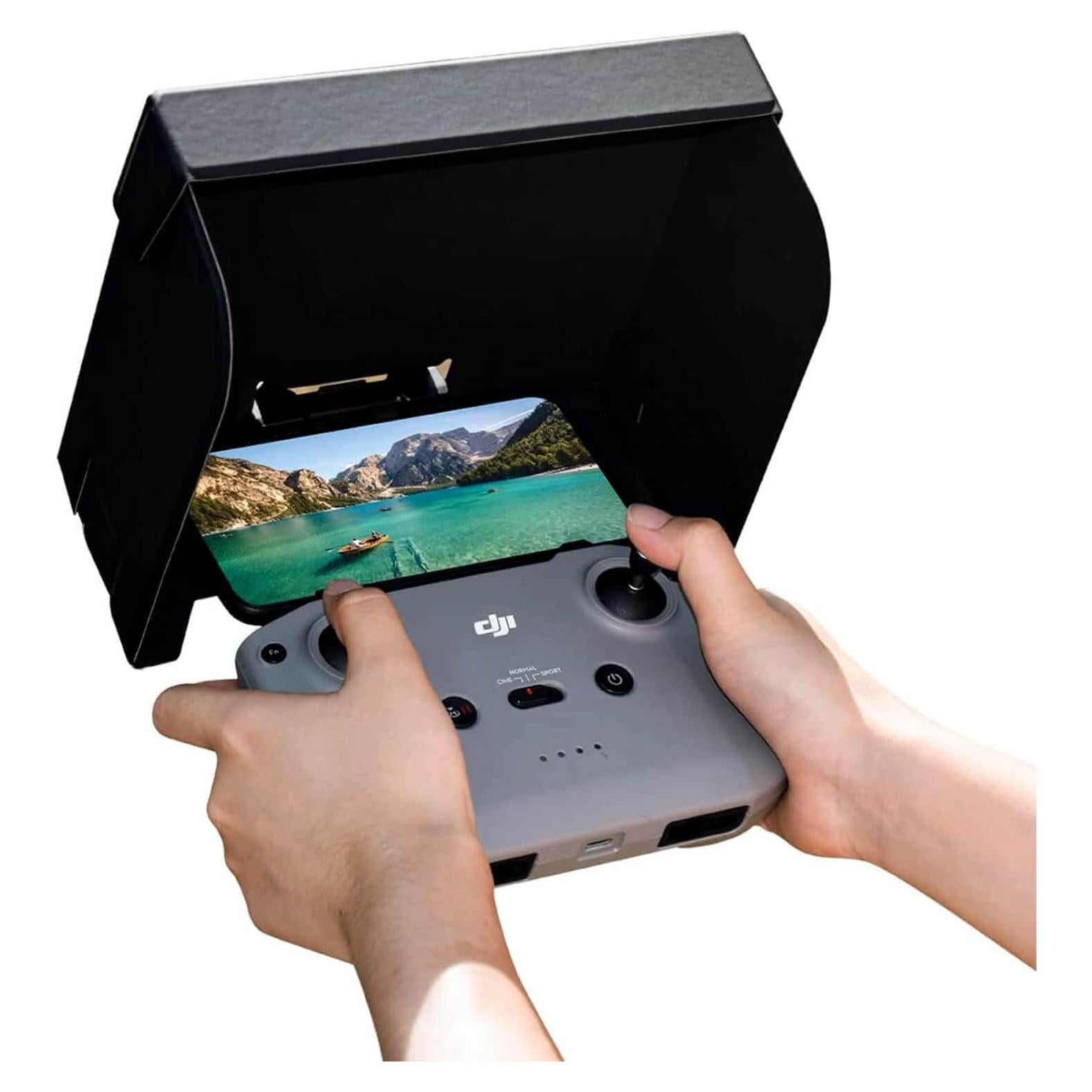 Capota Solar HeiyRC para Drones DJI Mini 2/3/Air 3 - Anti-reflejo