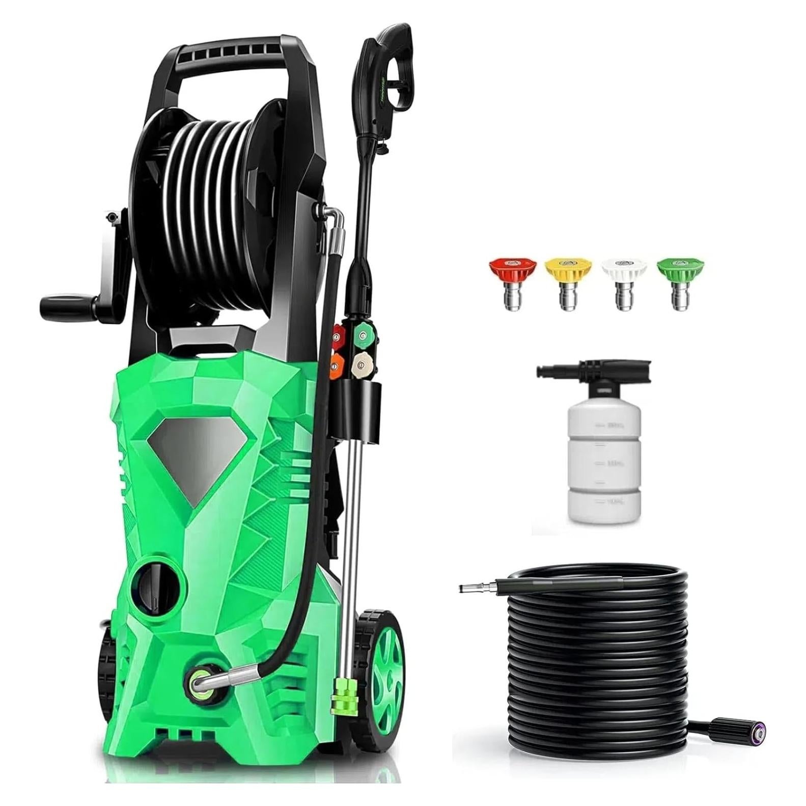Limpiador a Presión Imdot 2025 5000 PSI 10.6 L/min Verde Claro