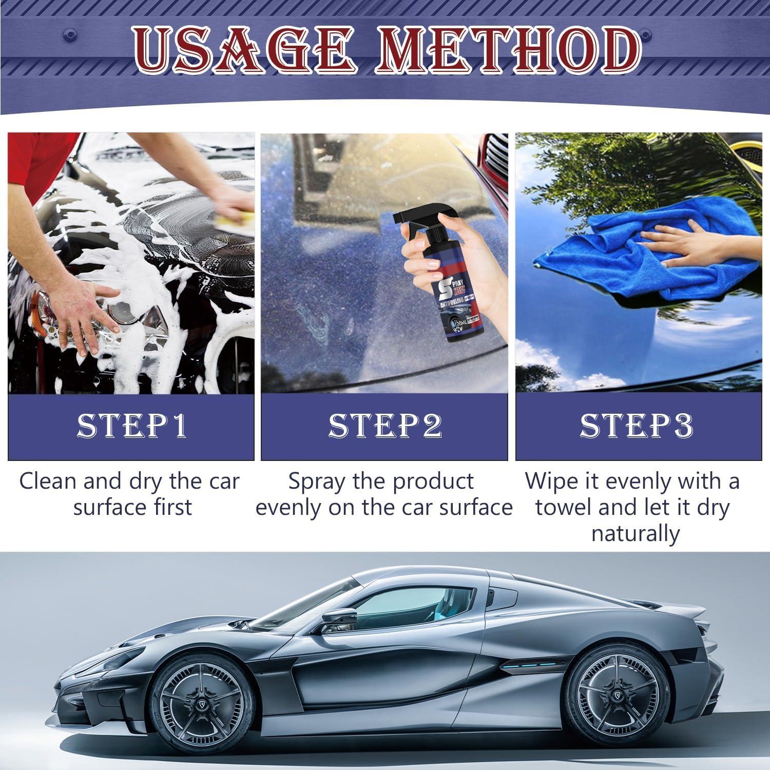 Spray Cerámico 3 en 1 Shantou Rayhong 240ml para Automóviles