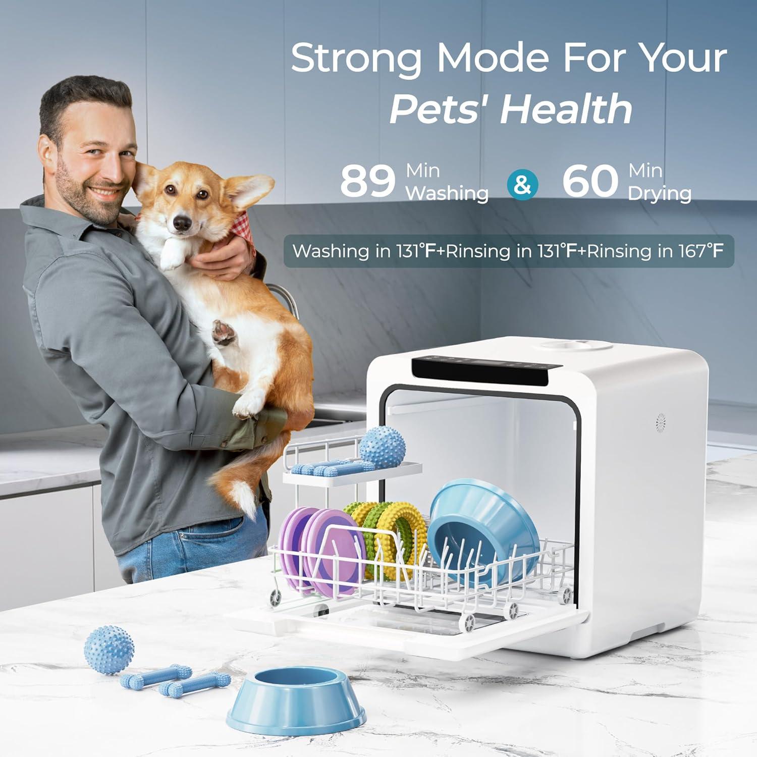 Lavavajillas Compacto Euhomy DW002-5A 8 Programas 5L