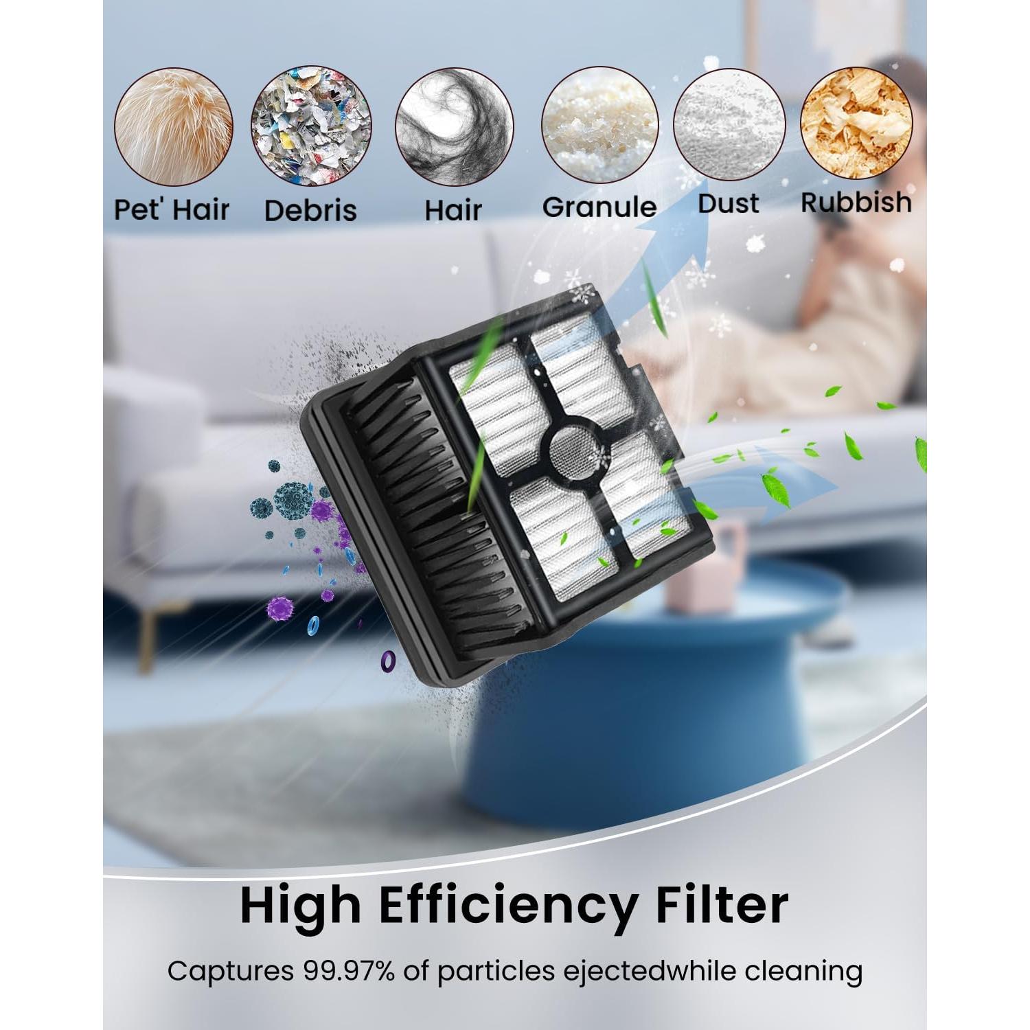 Kit de Accesorios 7 Piezas RGkuti para Aspiradora Dreame H12 Pro