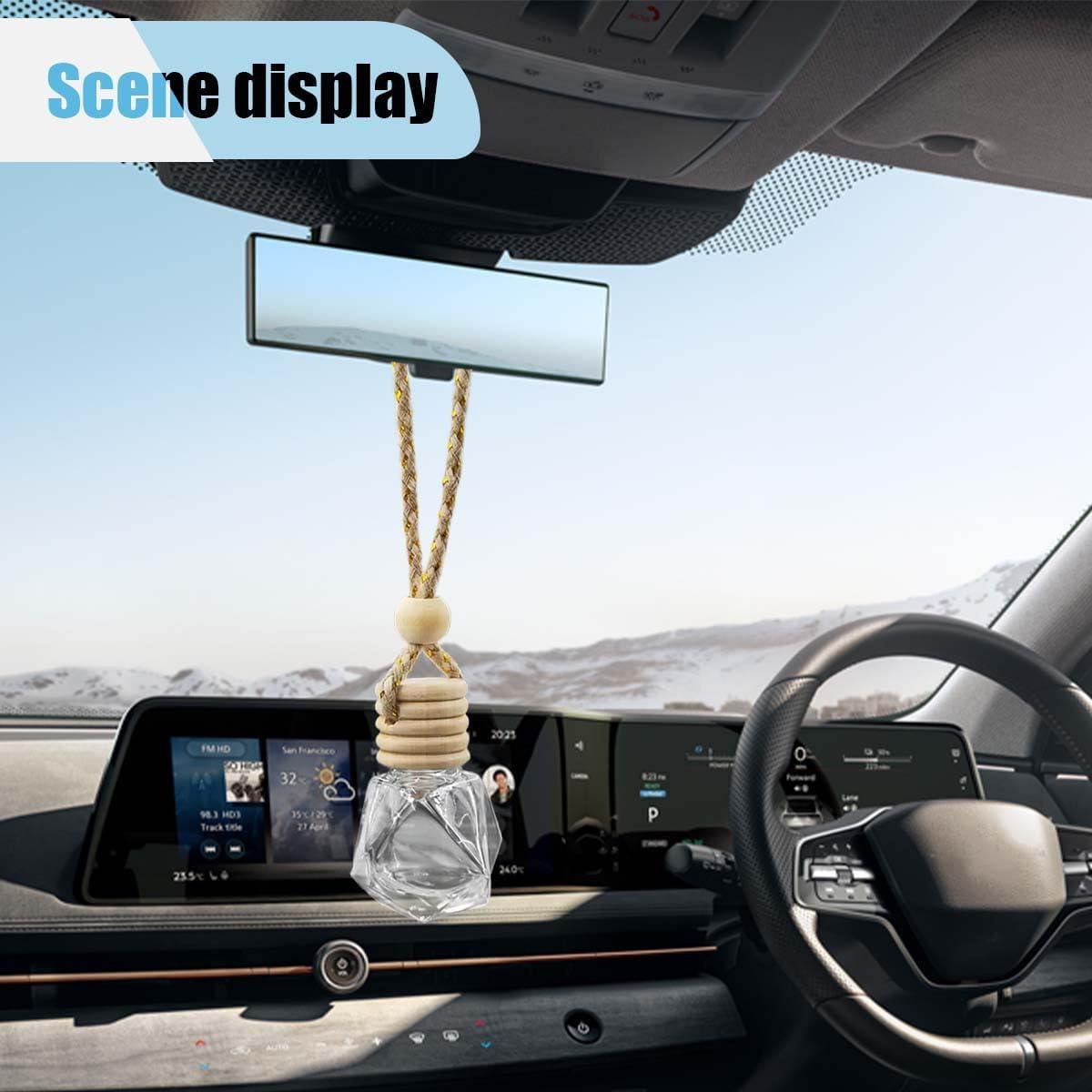 5 Ambientadores de Auto LHDOS Difusor de Aceite Esencial 8ml