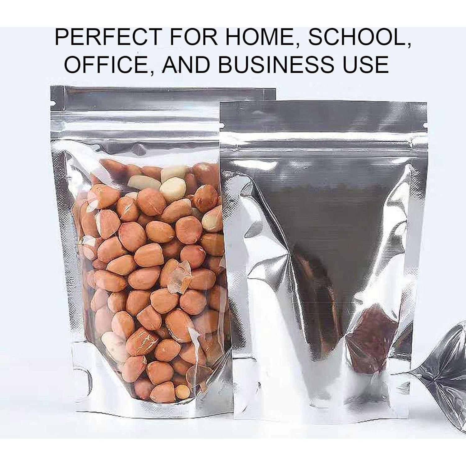 Bolsas Reutilizables Mylar ZOENHOU 15.24x22.86cm 200 Unidades