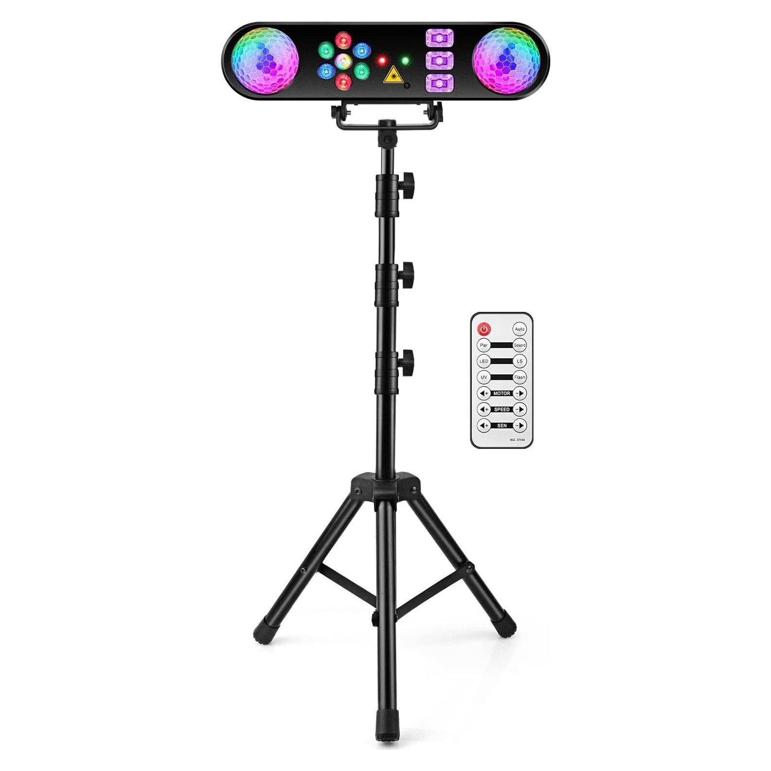 Luces DJ 5EN1 HYWILL Efectos Múltiples LED para Fiesta