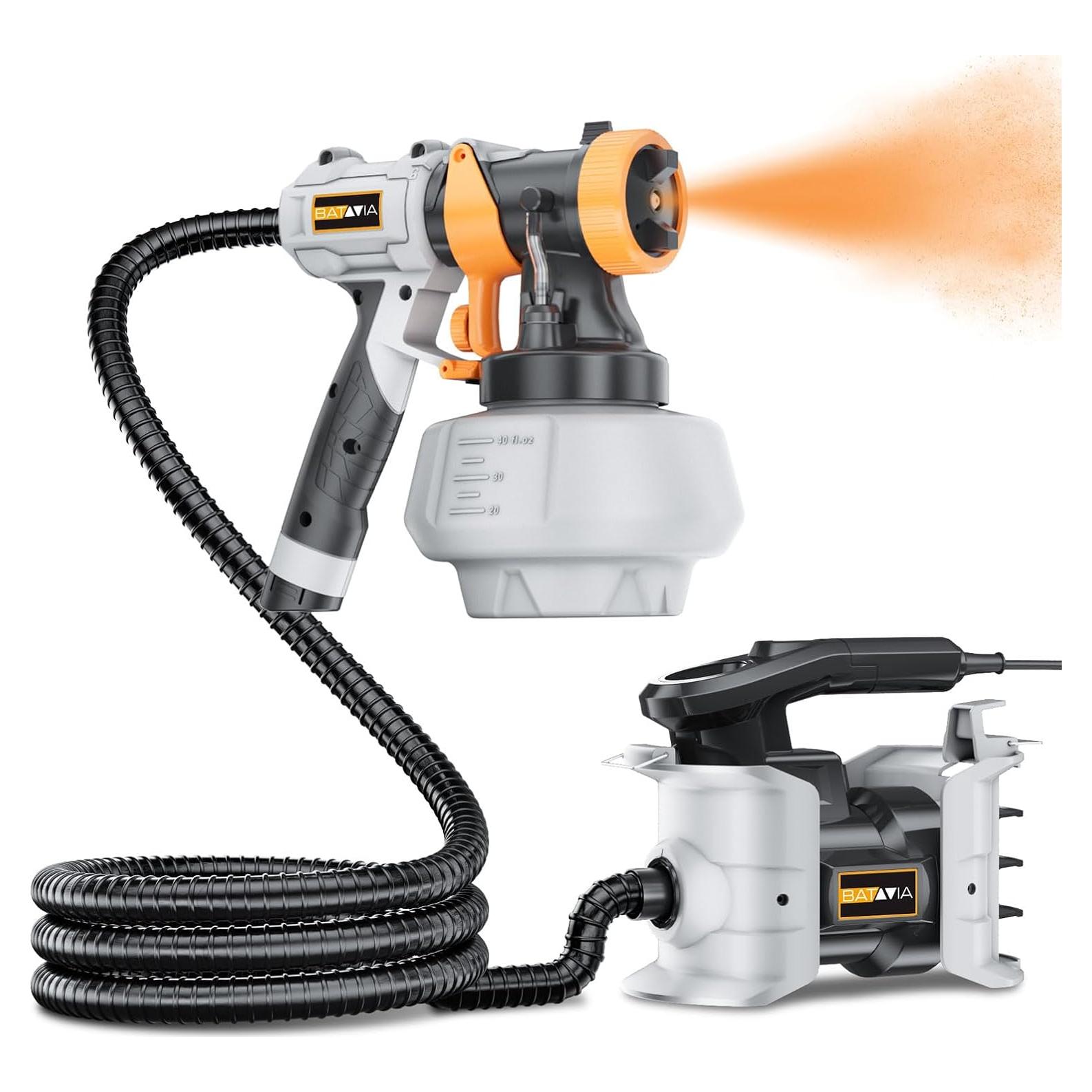 Pistola de Pintura BATAVIA 700W HVLP con Manguera 1.83m