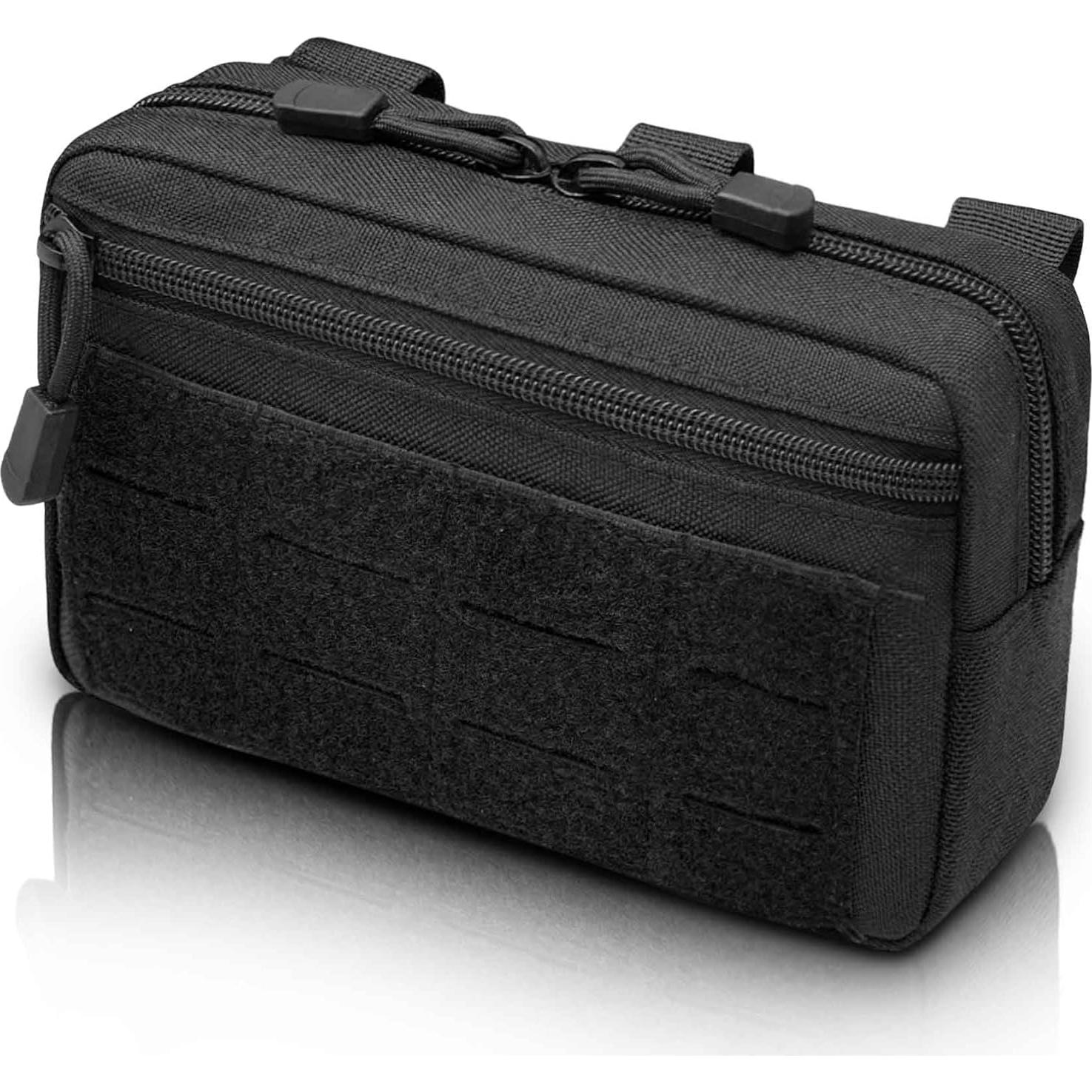 Pouch Táctico Molle VIIDOO Negro 20.6x13 cm Resistente al Agua