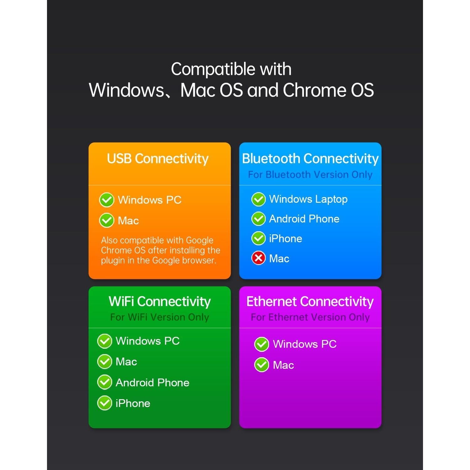 Impresora Térmica de Etiquetas Bluetooth Soonmark M4201 Rosa 4x6