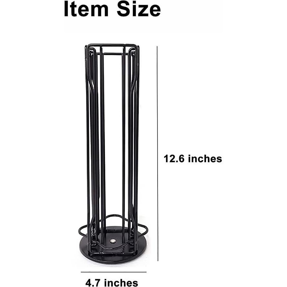 Soporte para cápsulas de café ZECENN para Nespresso Vertuoline - 20 cápsulas, rotación 360°