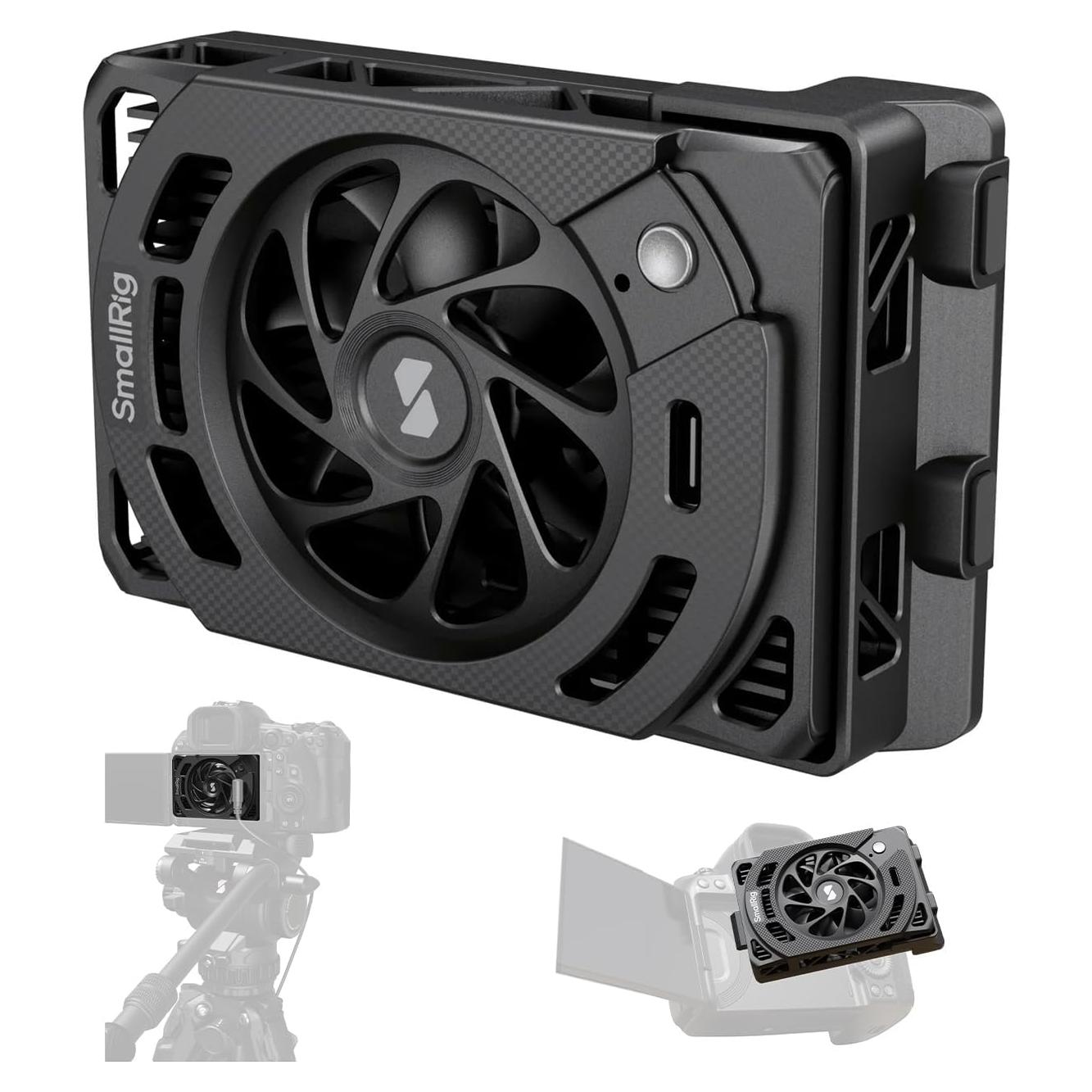 Ventilador de Enfriamiento SMALLRIG 5063 para Canon R5/R50 y Sony