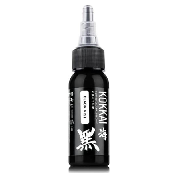 Tinta para Tatuajes Kokkai Sumi 14.79 ml Niebla Negra