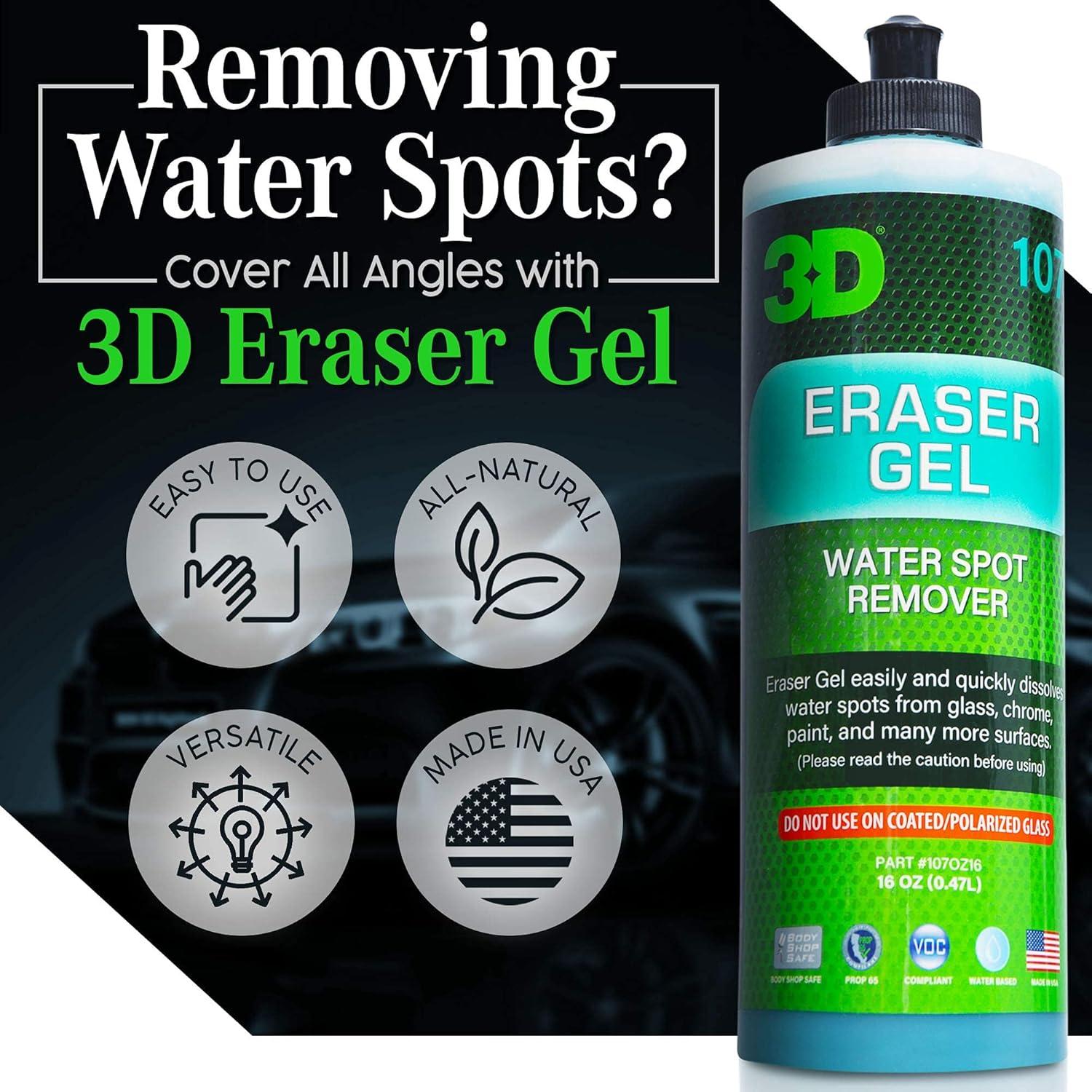 Removedor de Manchas de Agua en Gel 3D - 453.6 g - Seguro para Pintura y Vidrio