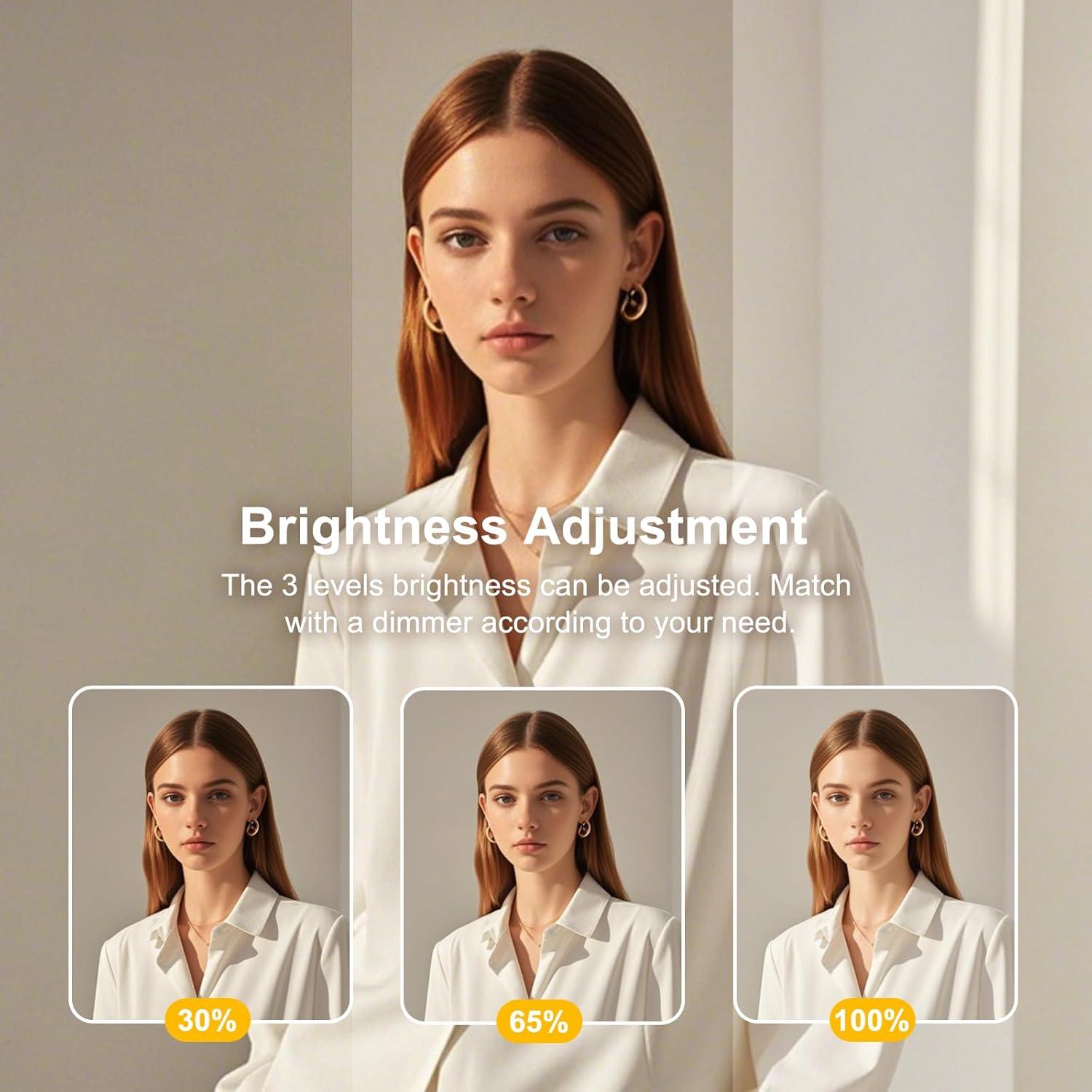 Monitor Selfie Inalámbrico YXYaoZhengYiGeYi Rosa 4K