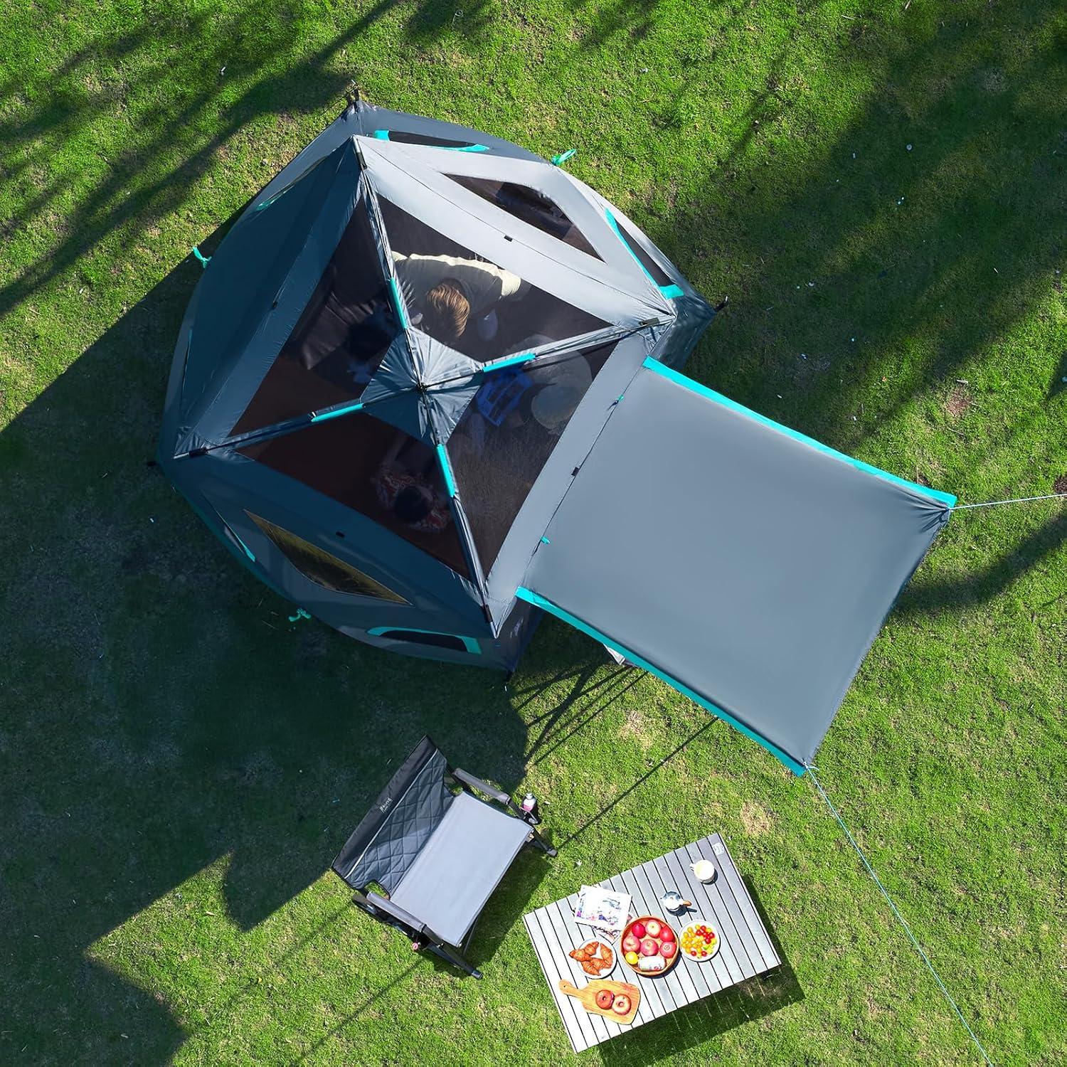 Tienda de Camping TIMBER RIDGE 4 Personas Resistente al Agua