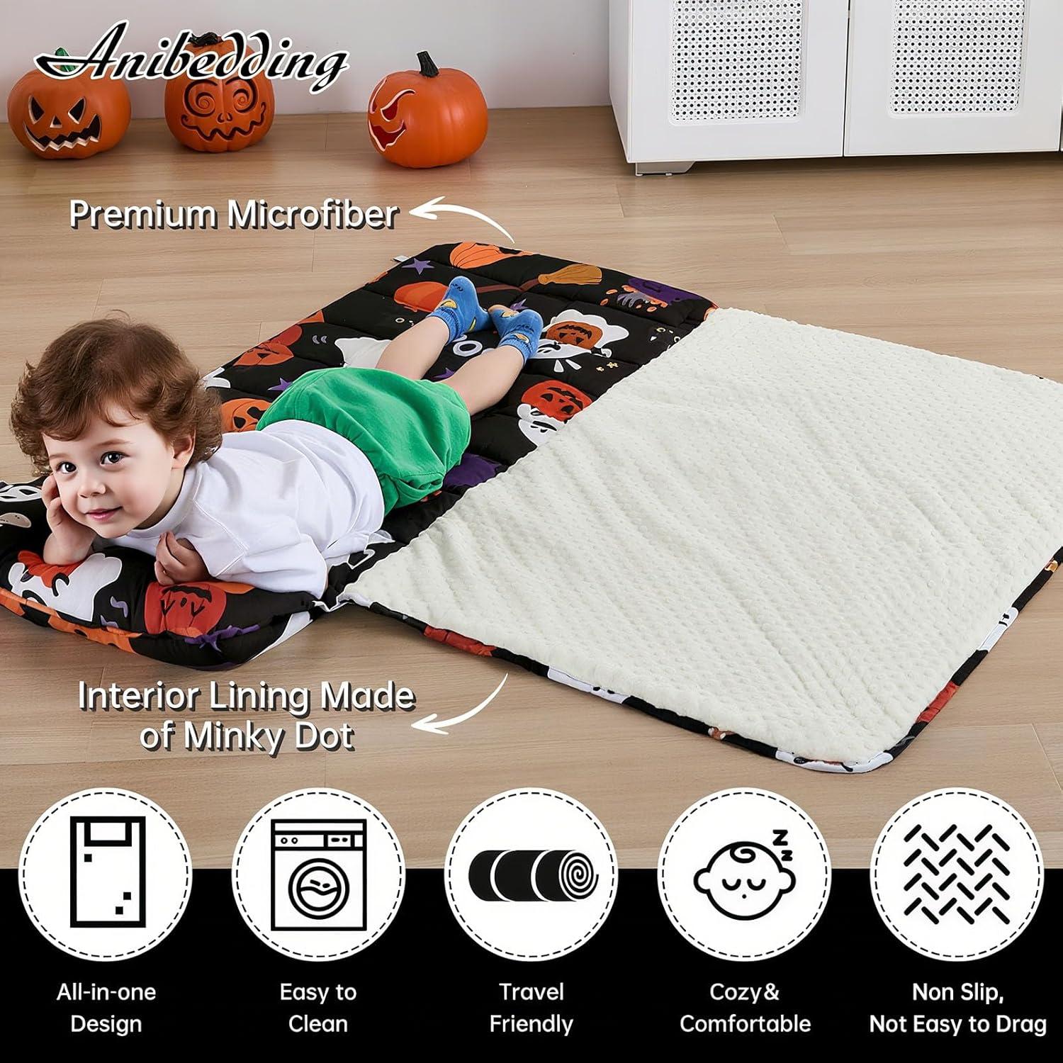 Esteras para Siesta Niños Anibedding Halloween 137x56cm