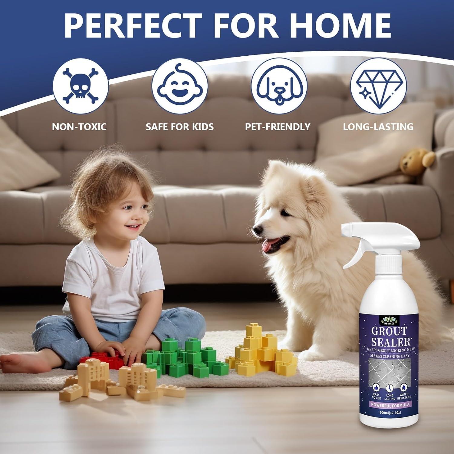 Sellador de Lechada Meuvcol 497 ml Impermeable para Azulejos