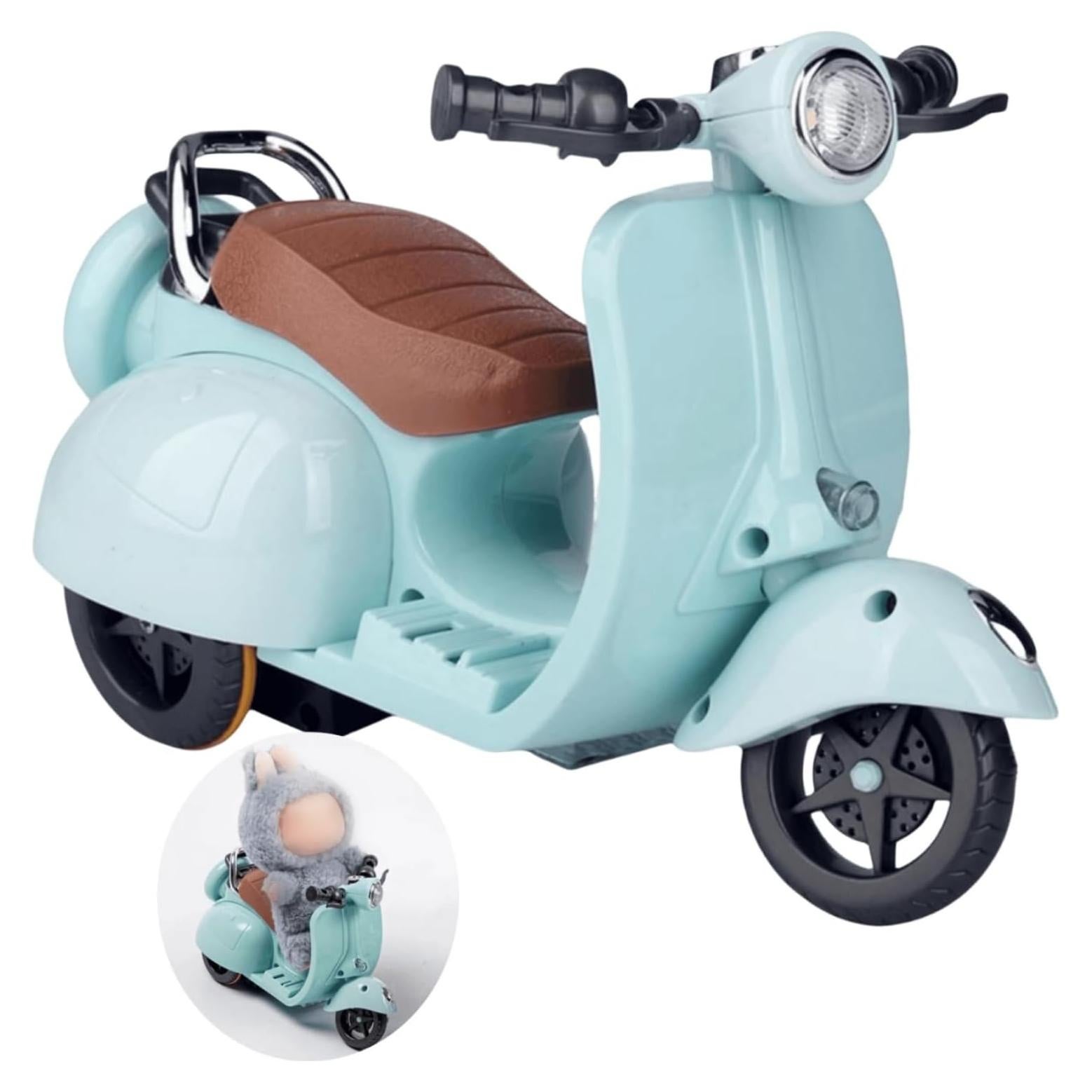 Juguete Scooter Labu Azul con Luz y Música - 20 cm