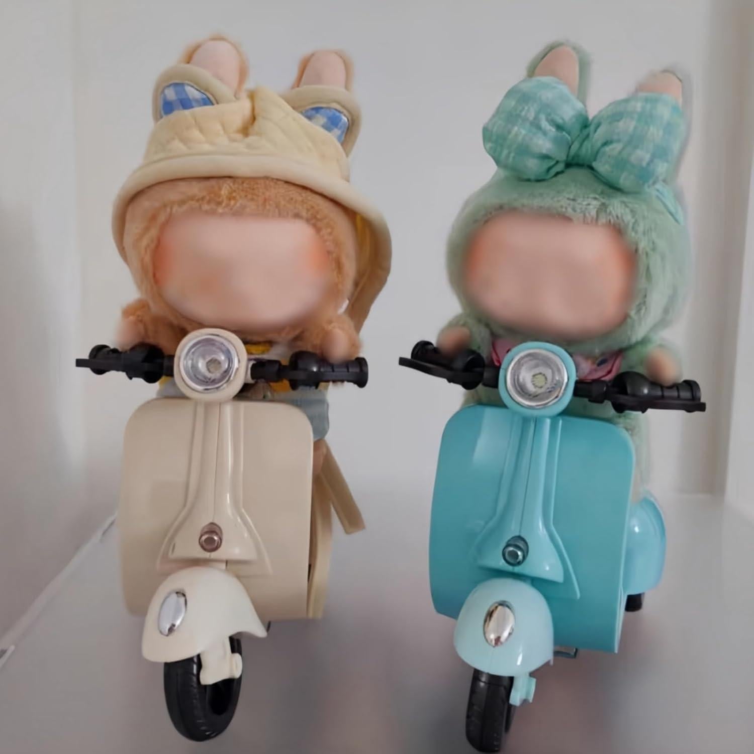 Juguete Scooter Labu Azul con Luz y Música - 20 cm