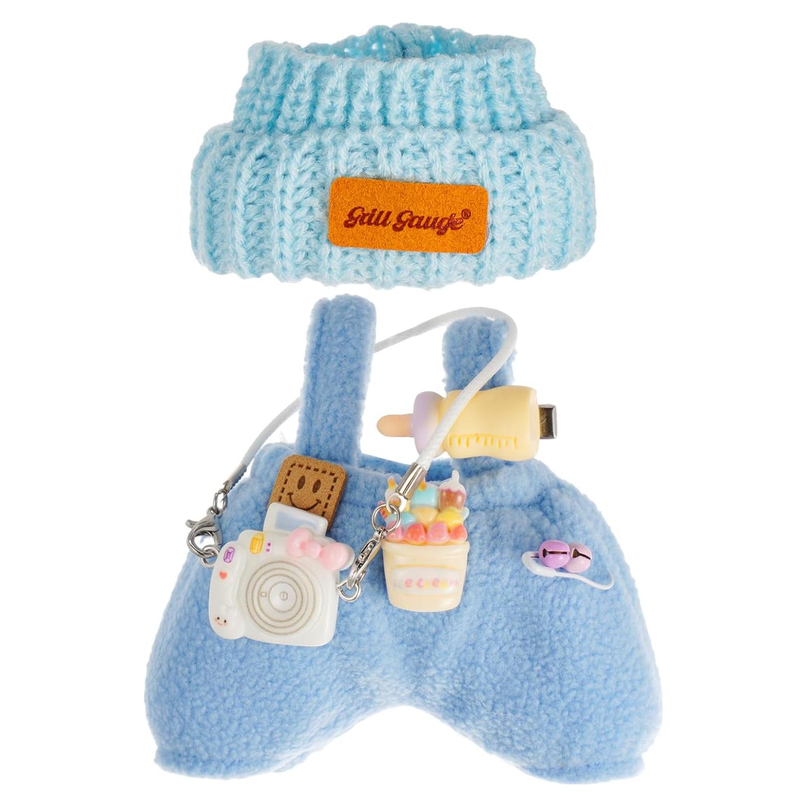 Conjunto Ropa para Muñecas 17cm GrillGauge Azul 3 Piezas