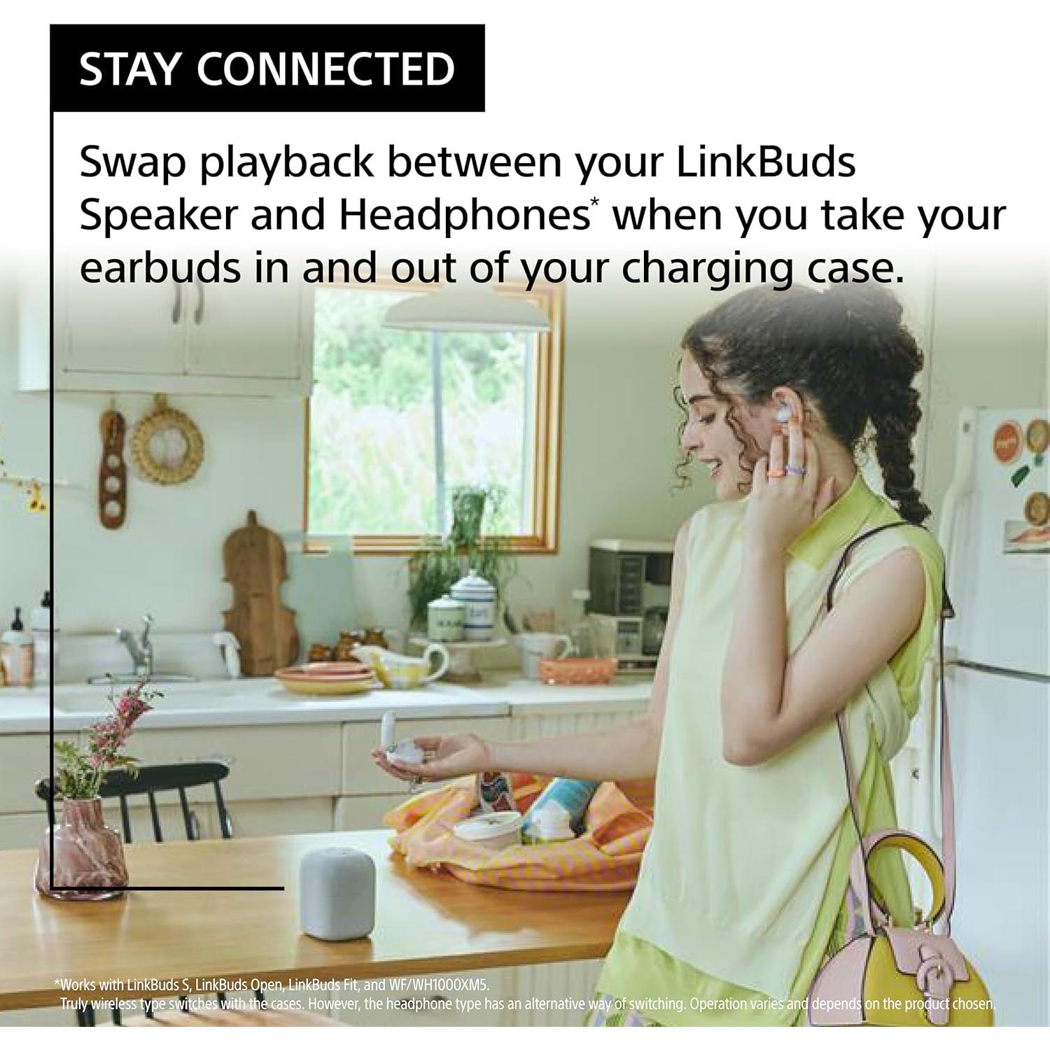 Auriculares Inalámbricos Sony LinkBuds Fit con Cancelación de Ruido