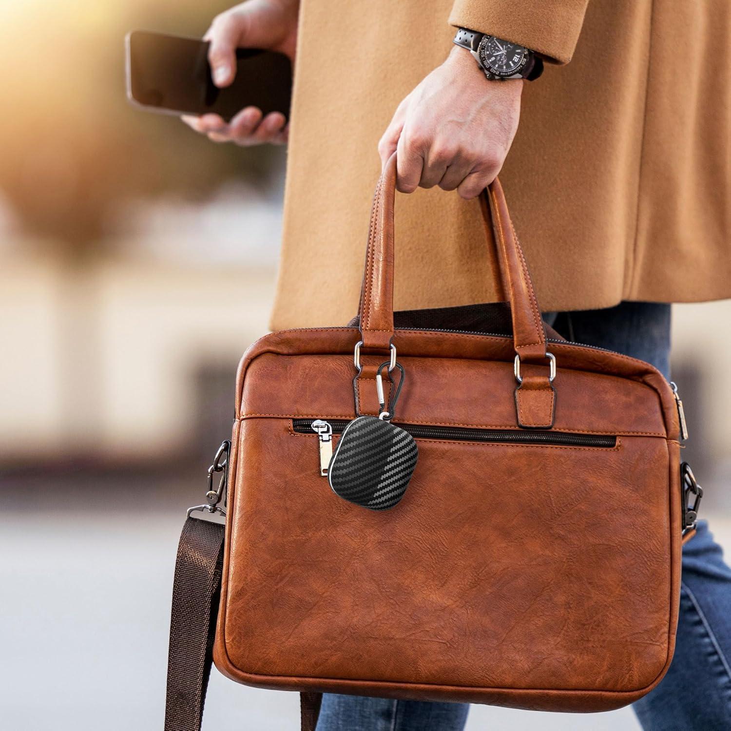 Funda de Aramida kwmobile para Auriculares Beats Fit Pro - Negro/Gris