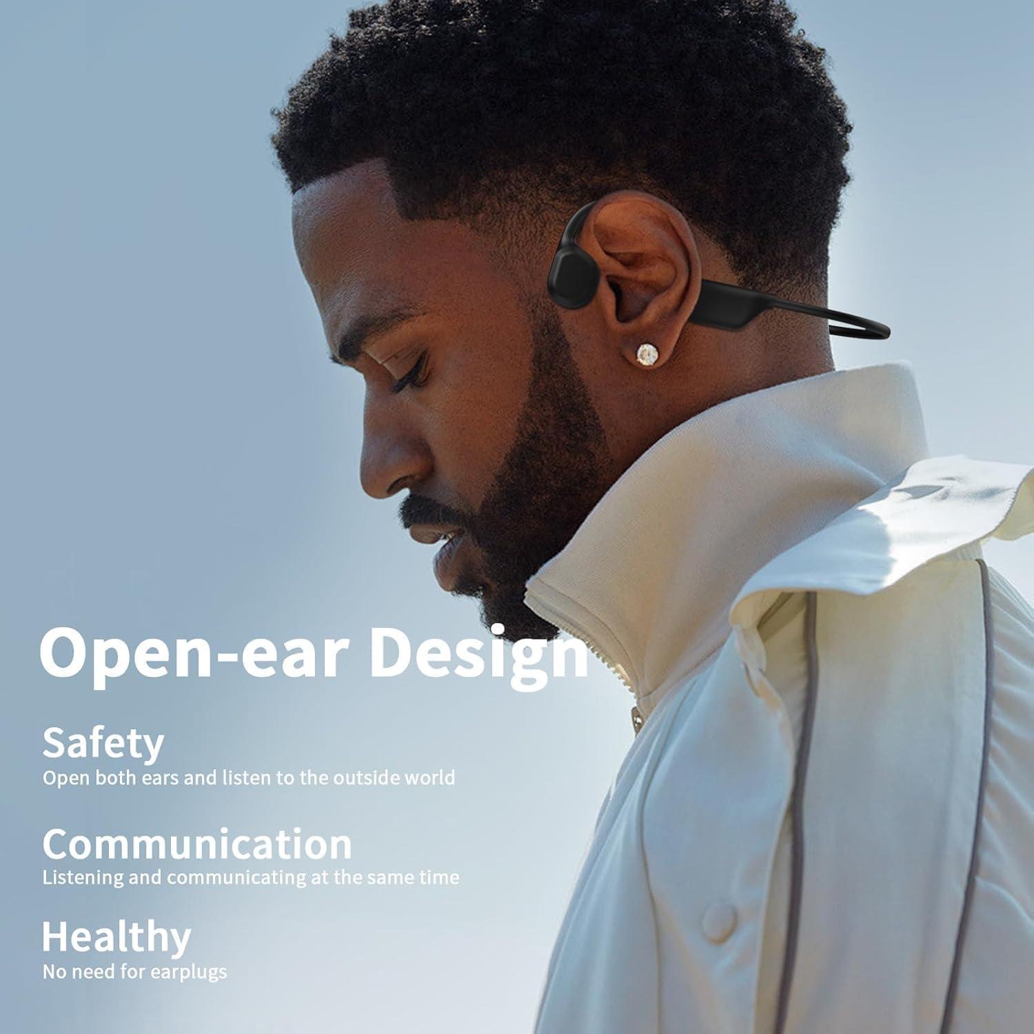 Auriculares Inalámbricos Bluetooth 5.3 SHEYIN X13 Conducción Ósea