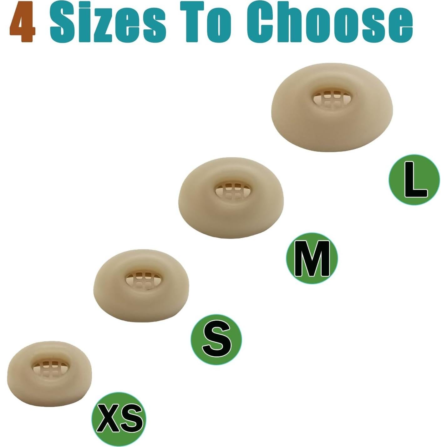 Consejos de Silicona para Auriculares Jabra Elite 10 - 4 Pares