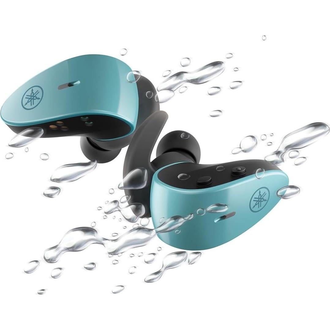 Auriculares Inalámbricos Yamaha TW-ES5A Verde IPX7 Bluetooth 5.2