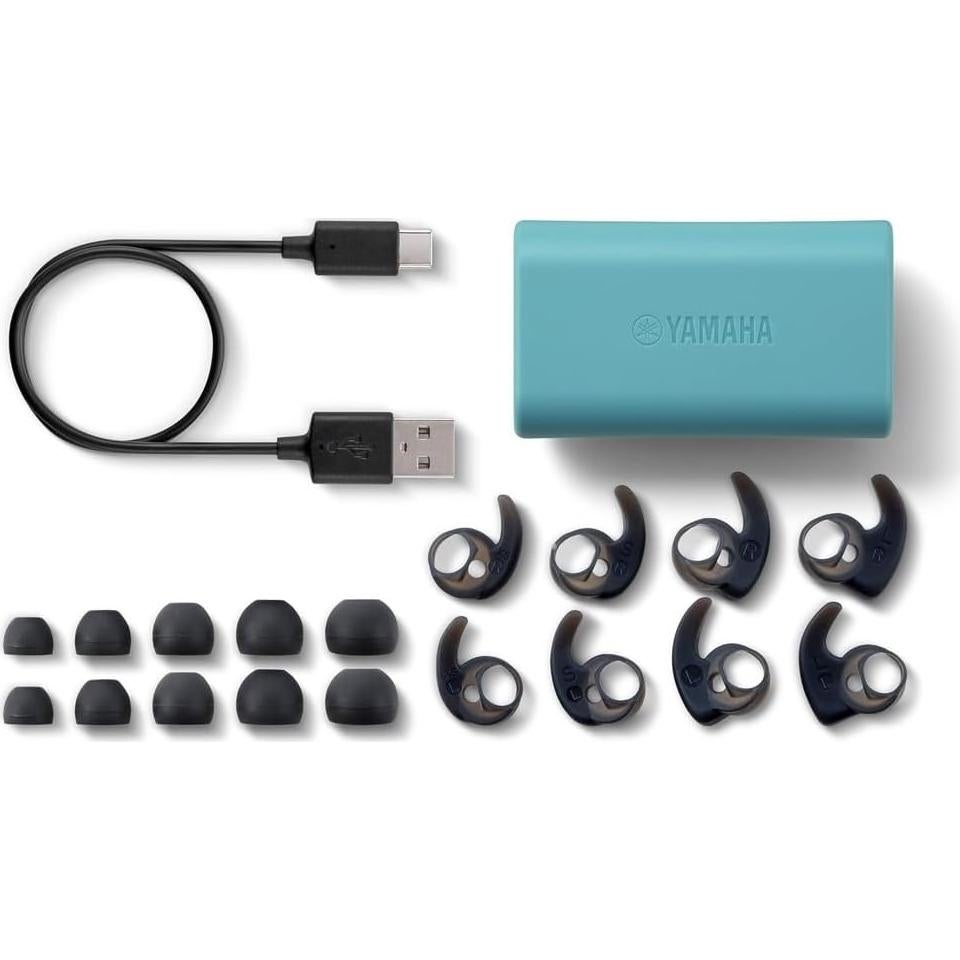 Auriculares Inalámbricos Yamaha TW-ES5A Verde IPX7 Bluetooth 5.2