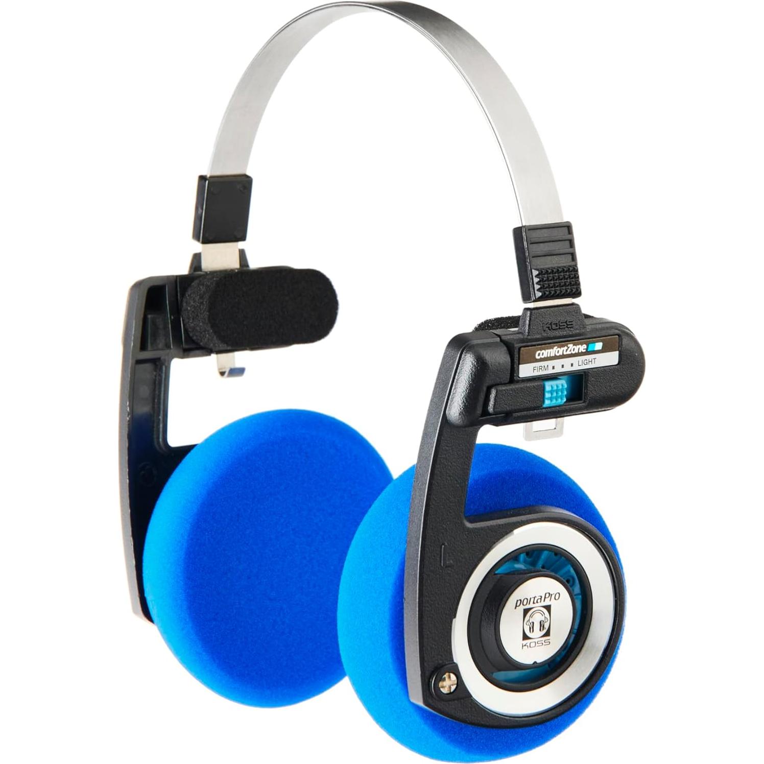 Earpads YAXI para Koss Porta Pro - 2 Pares Negro y Azul