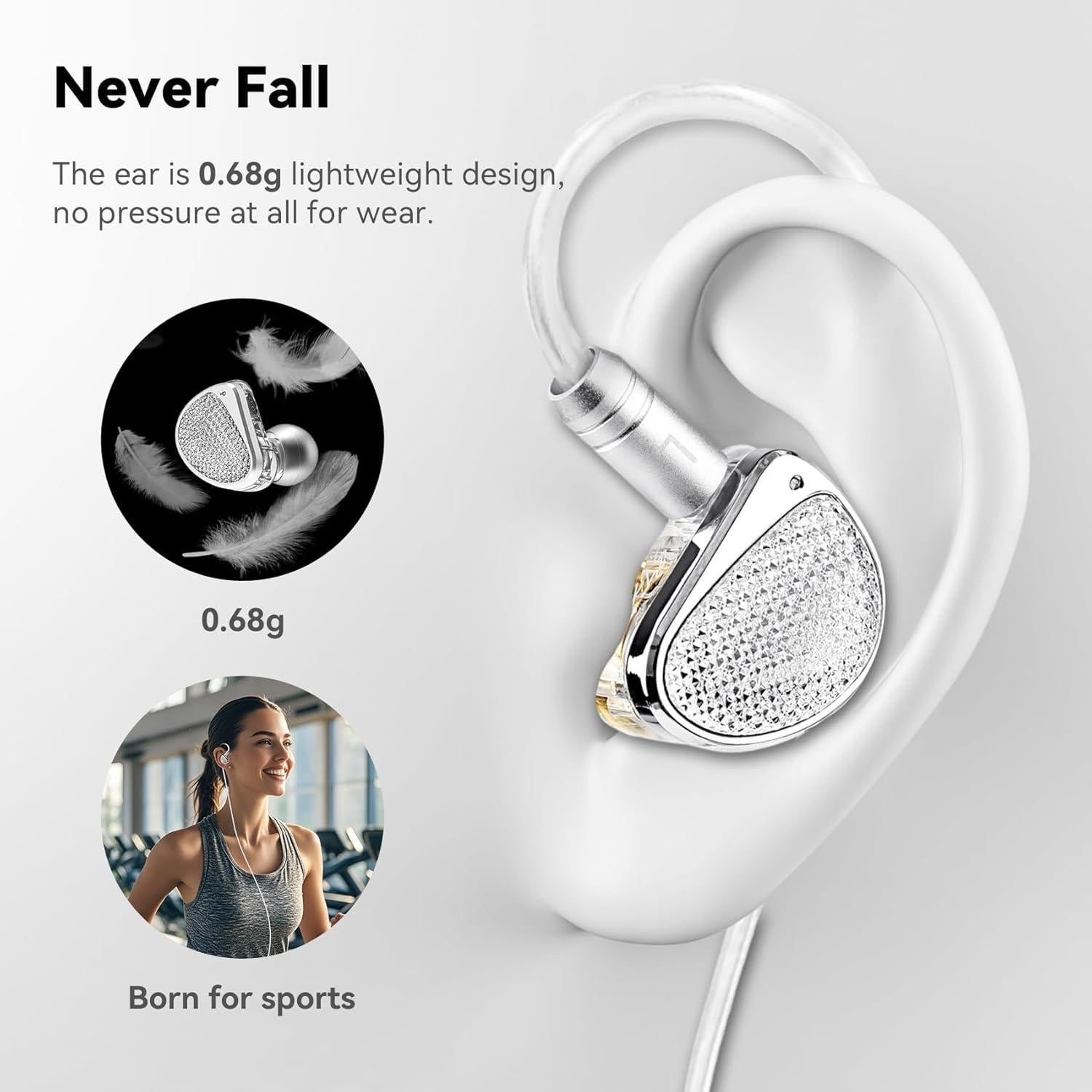 Auriculares In-Ear KINBOOFI STA-K HiFi Estéreo con Micrófono USB