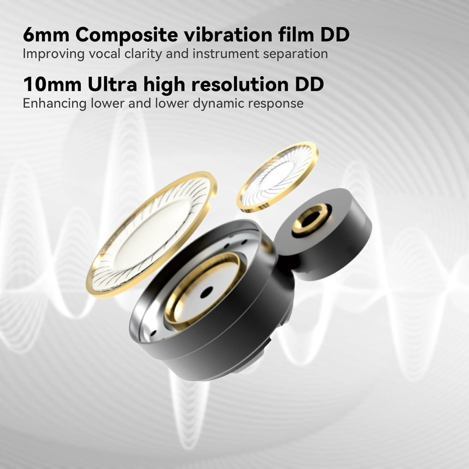 Auriculares In-Ear KINBOOFI STA-K HiFi Estéreo con Micrófono USB