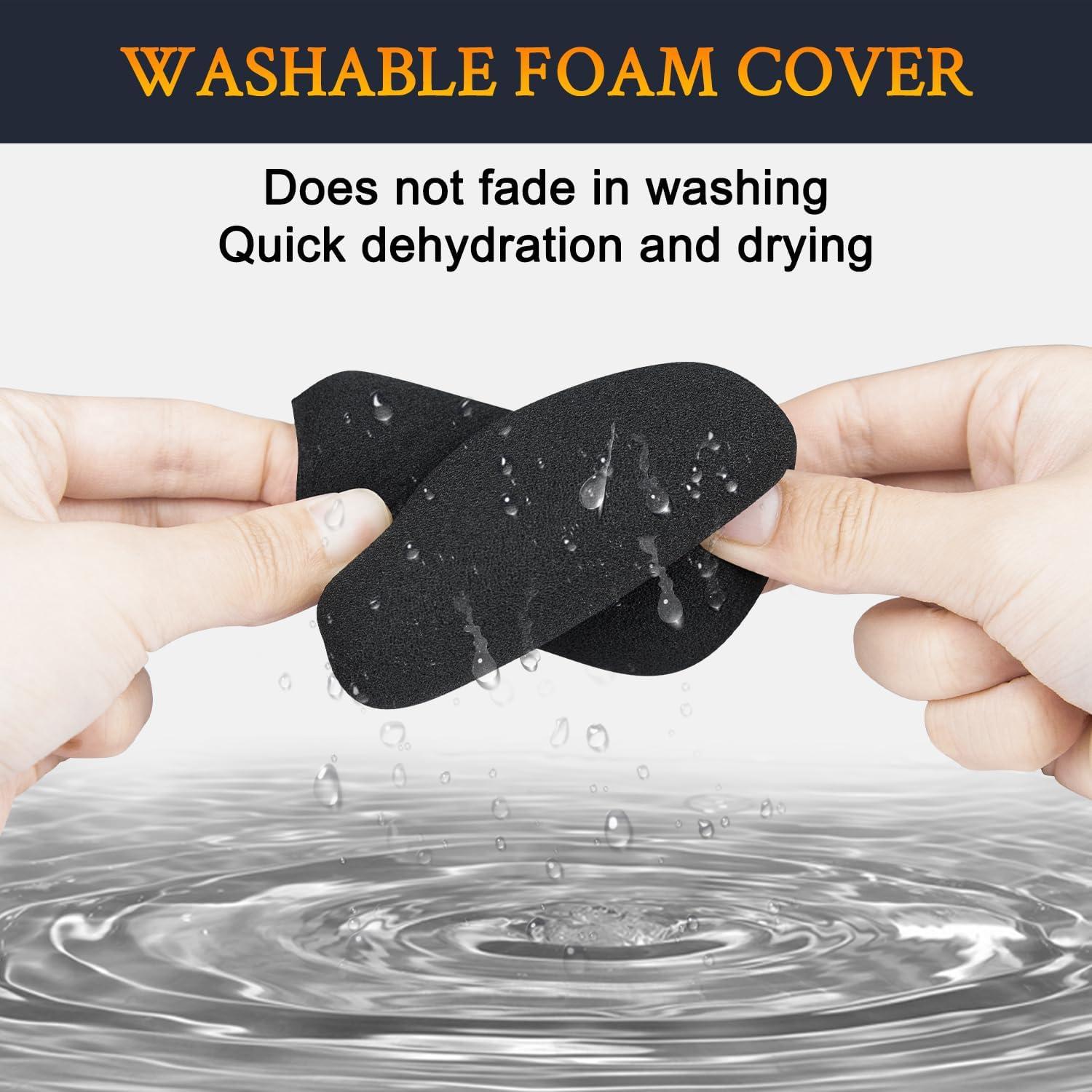 Filtros Pop para Micrófonos SOULWIT P120 - Espuma Negra