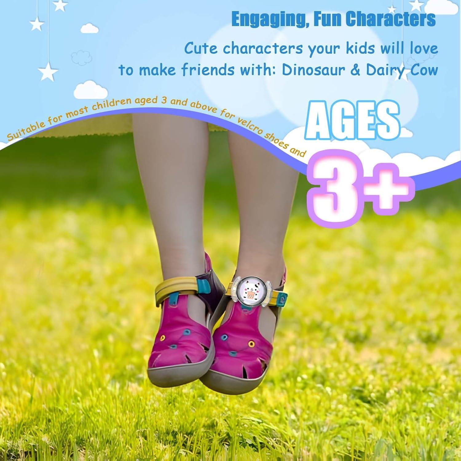 Soporte Impermeable para AirTag BIQIRE - Dinosaurio y Vaca