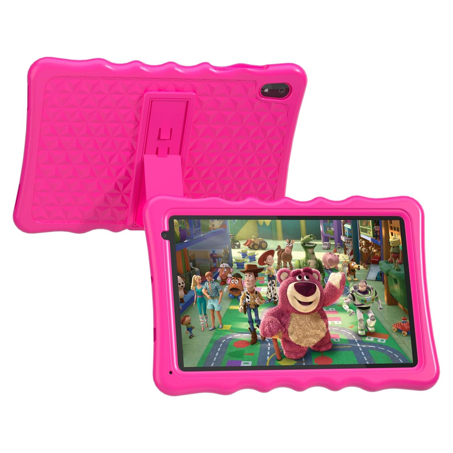 Tablet para Niños BYYBUO A70W 10.1" Android 13 2GB 32GB Rosa