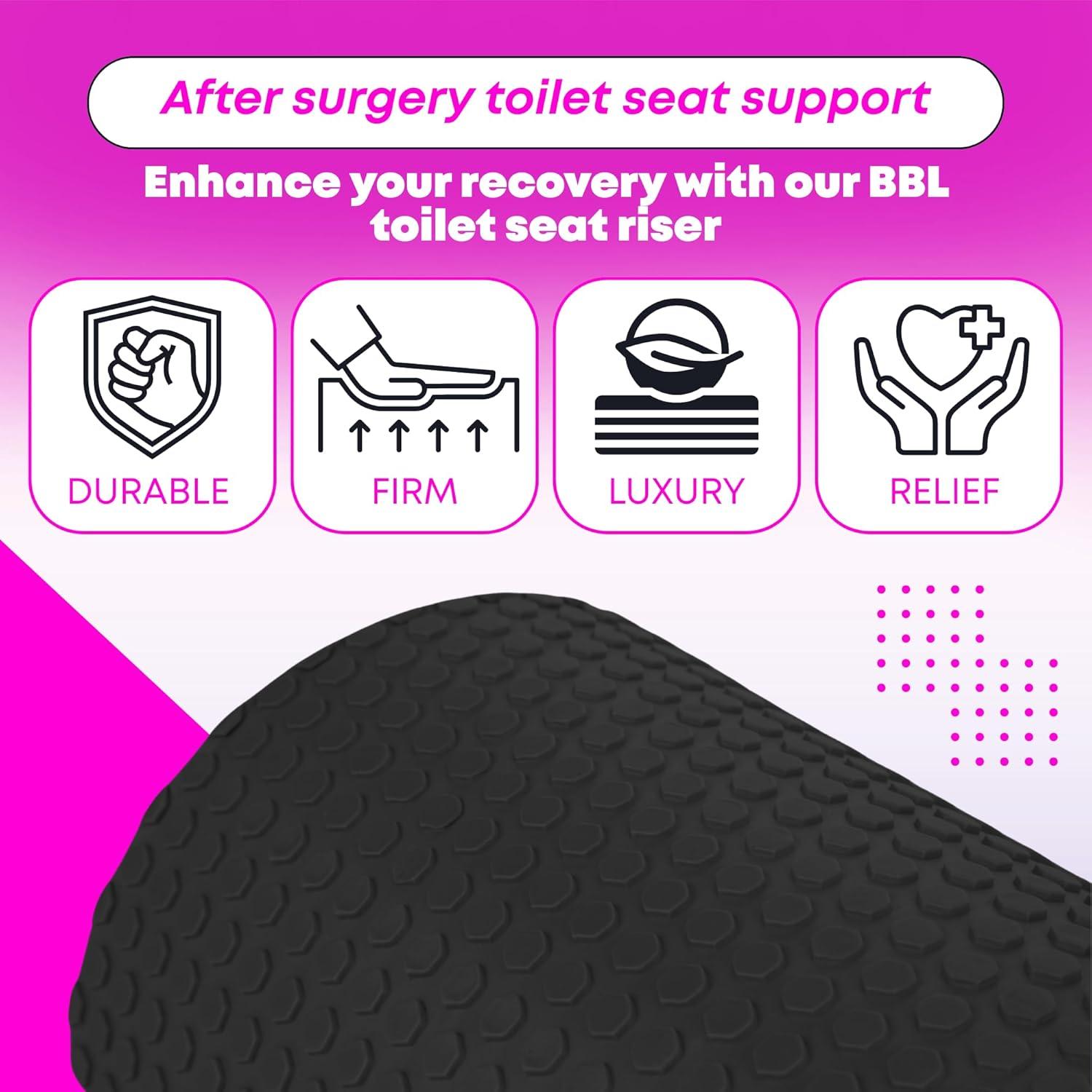 Almohada Elevador de Inodoro BBL Bombshell Booty Espuma Densa